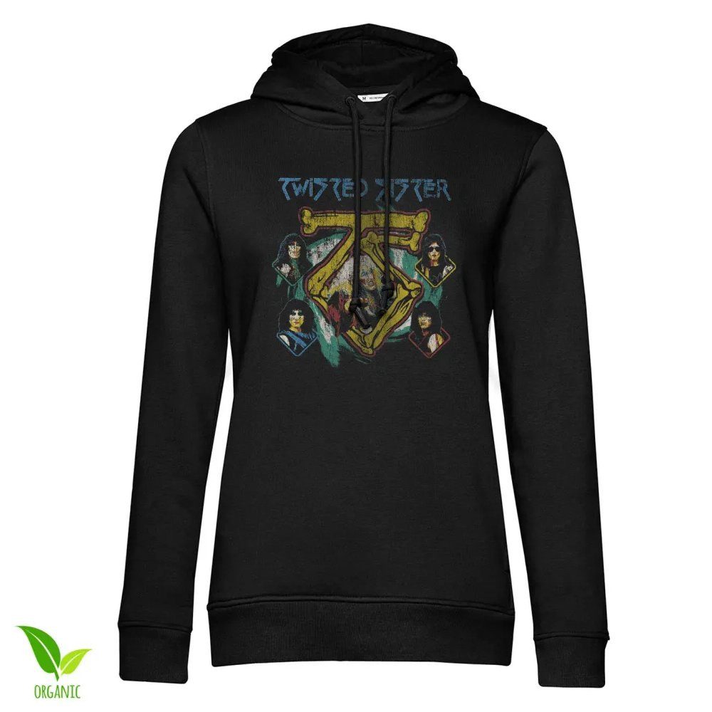 Twisted Sister Hoodie Vintage Band Girly Hoodie