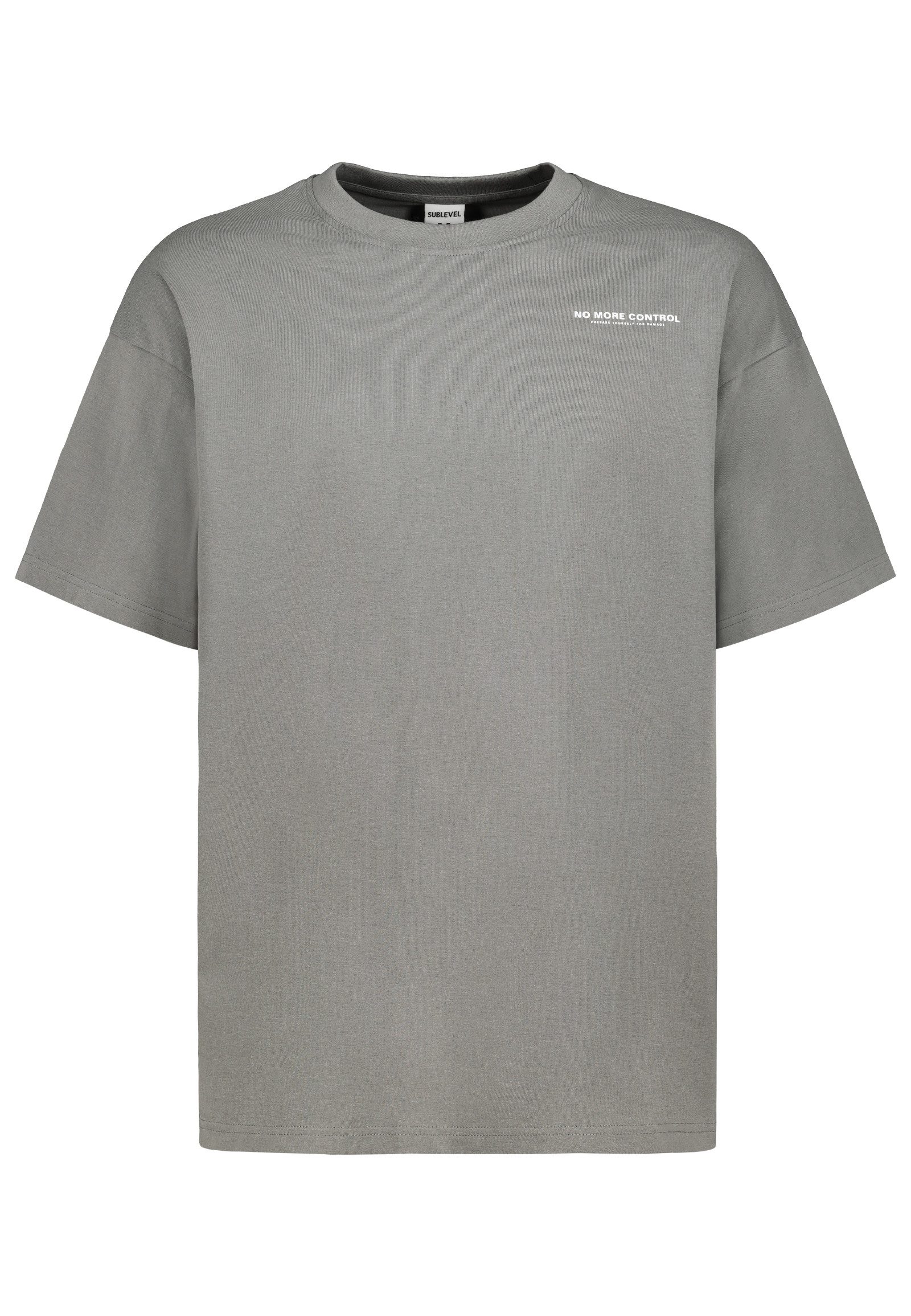 SUBLEVEL T-Shirt Shirt mit Backprint günstig online kaufen