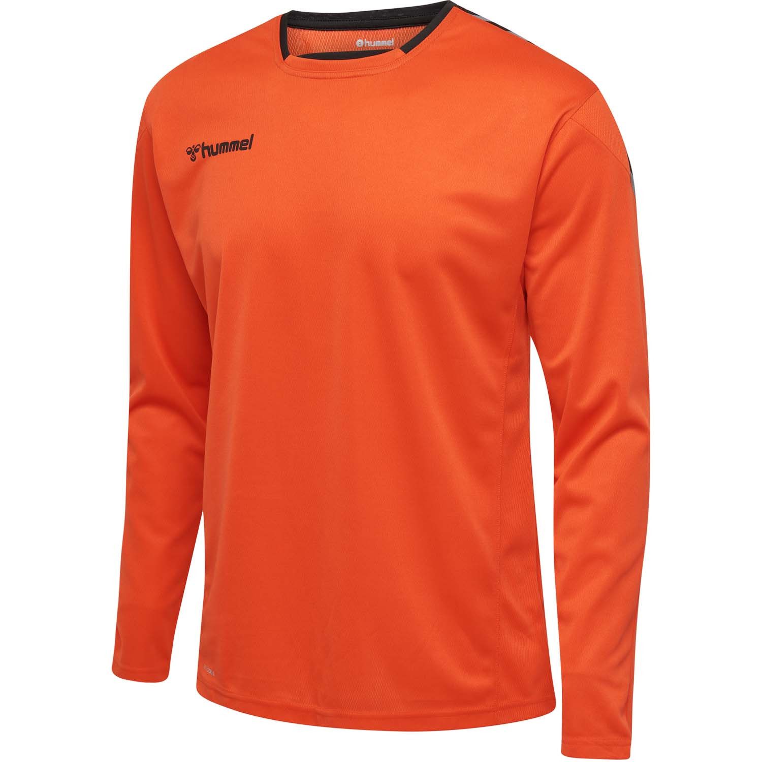 Langarmshirt Hummel Kinder Langarmshirt Authentic Poly Jersey 204923