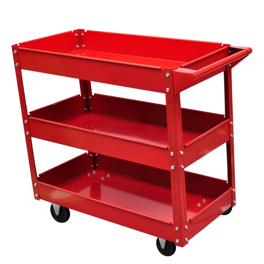vidaXL Rollwagen Werkstattwagen 100 kg, (1 St)