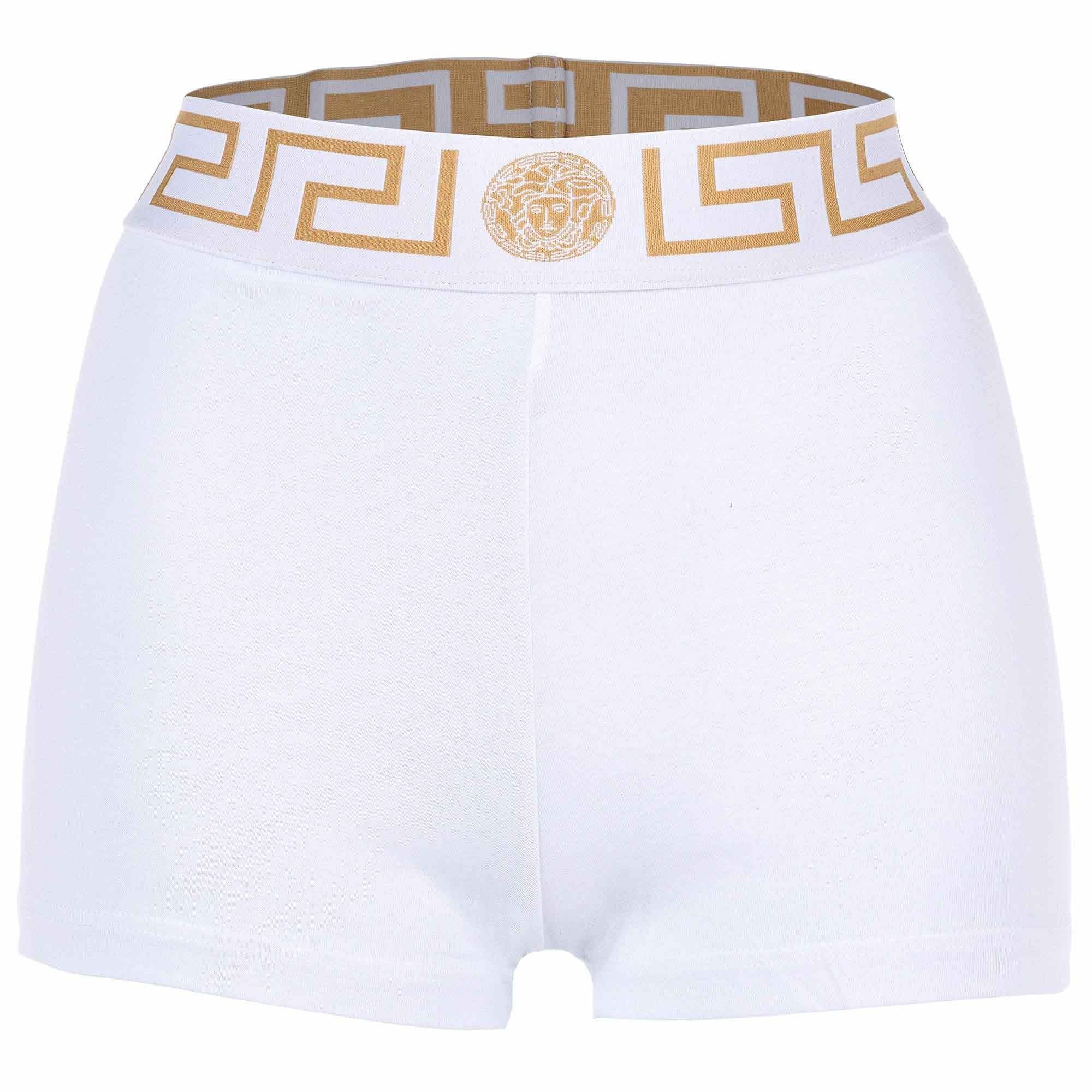 Versace Panty Damen Shorts - TOPEKA, Unterwäsche, Panty, Organic Weiß