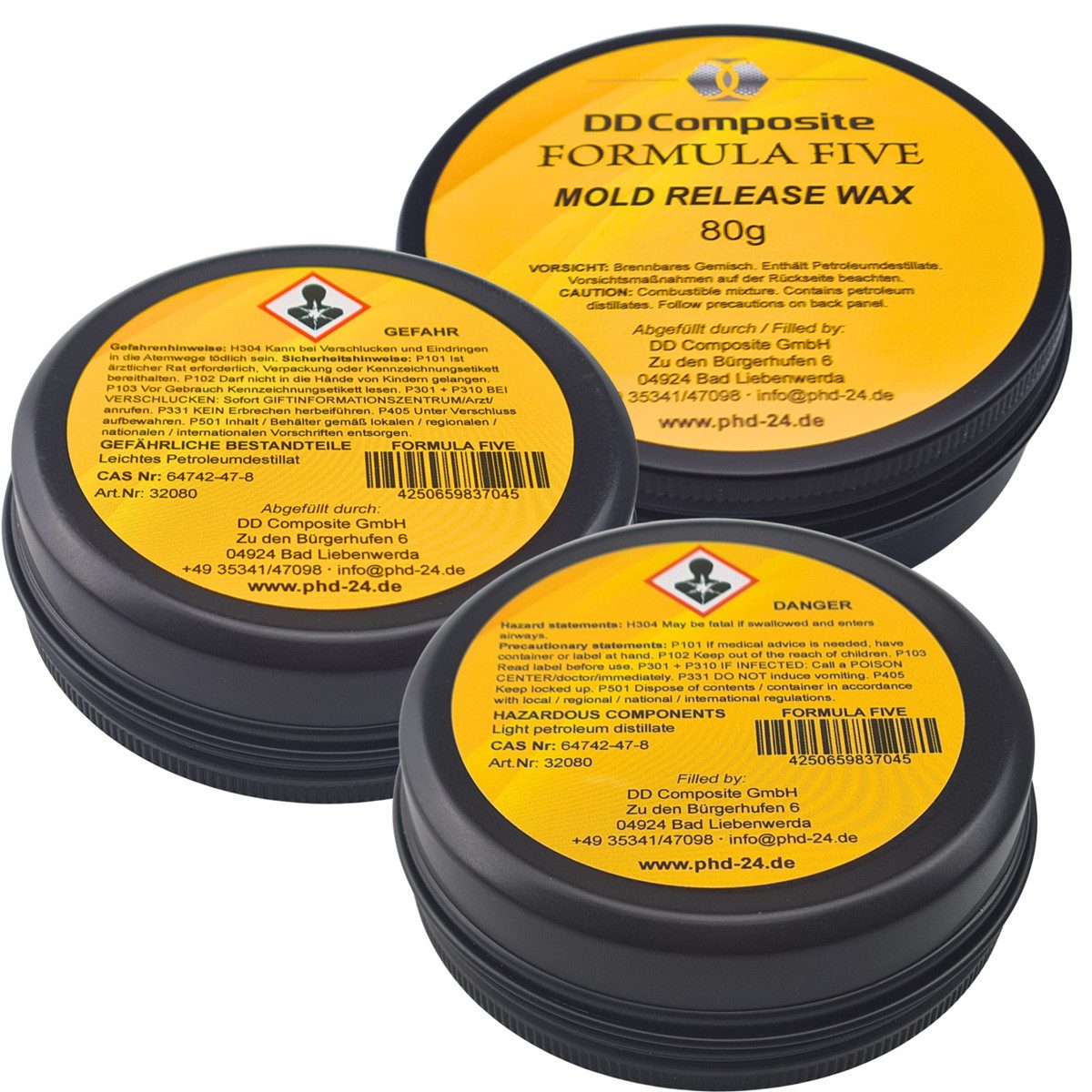 DD Composite Formtrennmittel 80g Trennwachs Formula-Five Mold Release Wax