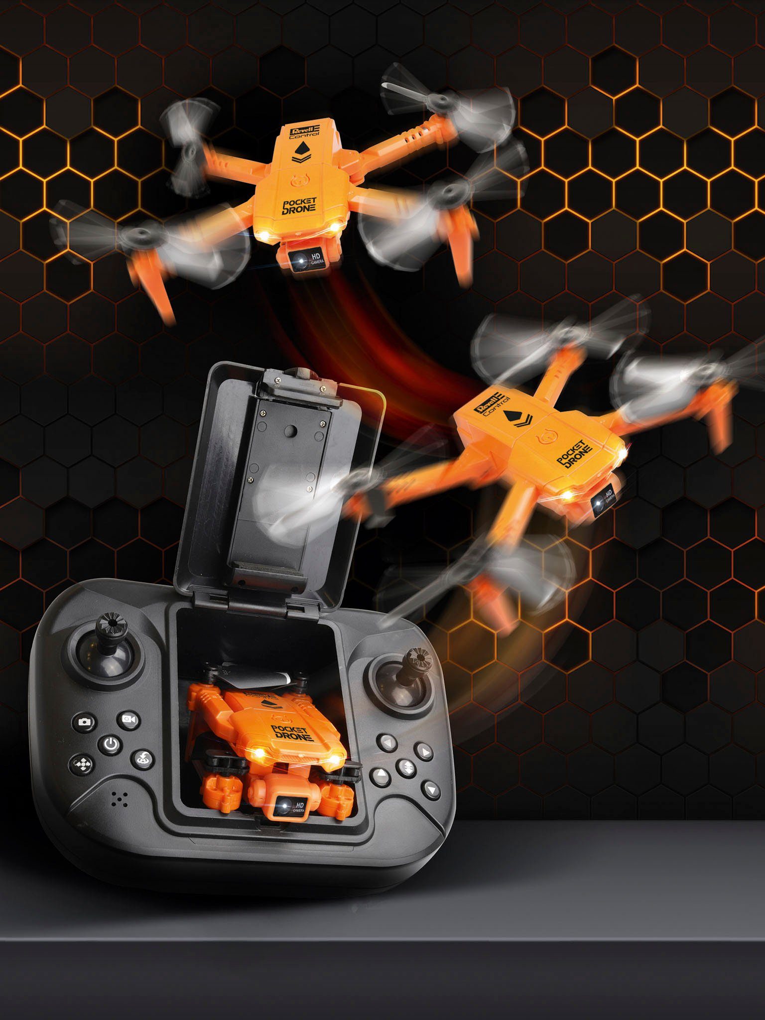 Revell® RC-Quadrocopter Pocket Drone, 2,4 GHz, im Miniaturformat