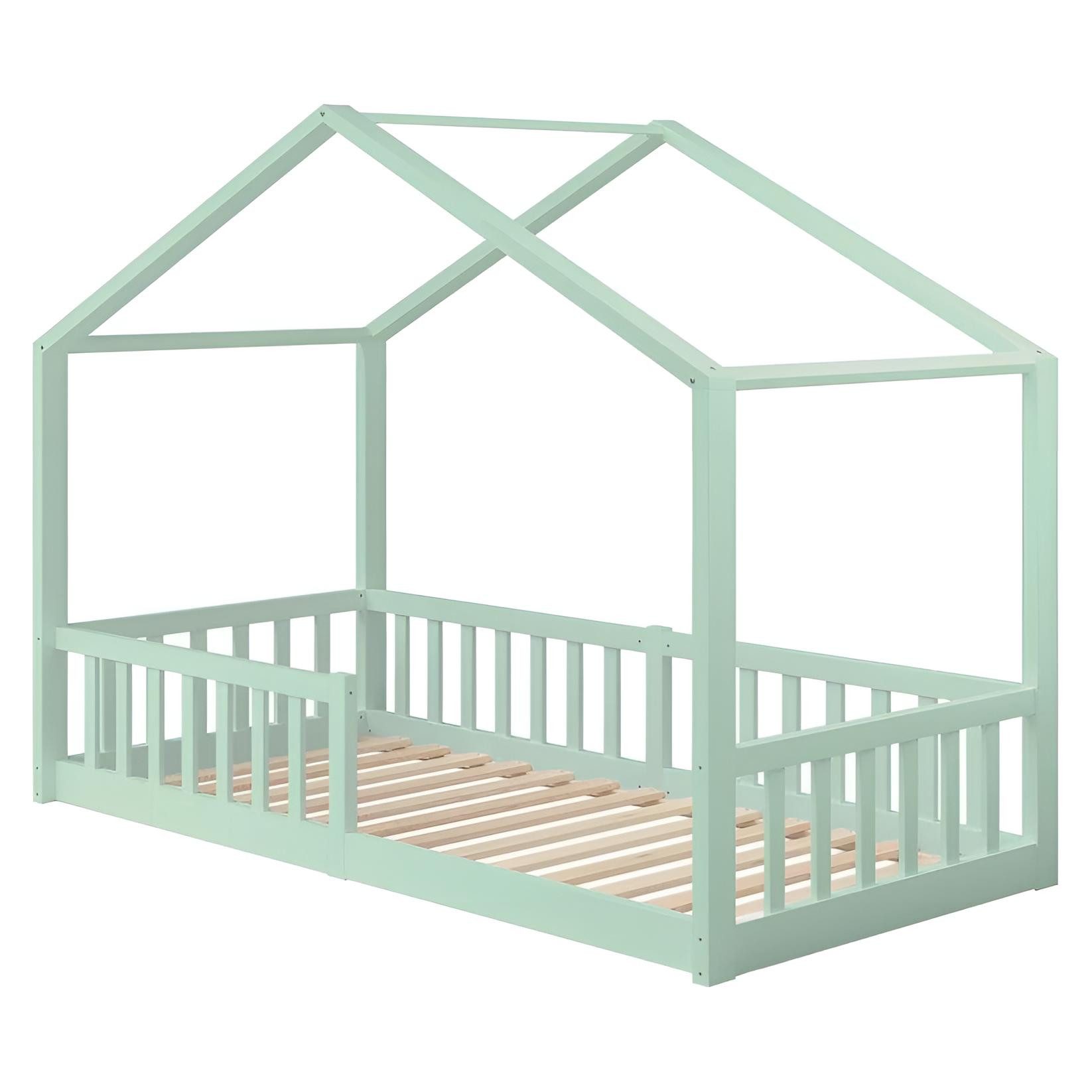 Diyarts Babybett, Rausfallschutz, Rolllattenrost & bodentief günstig online kaufen
