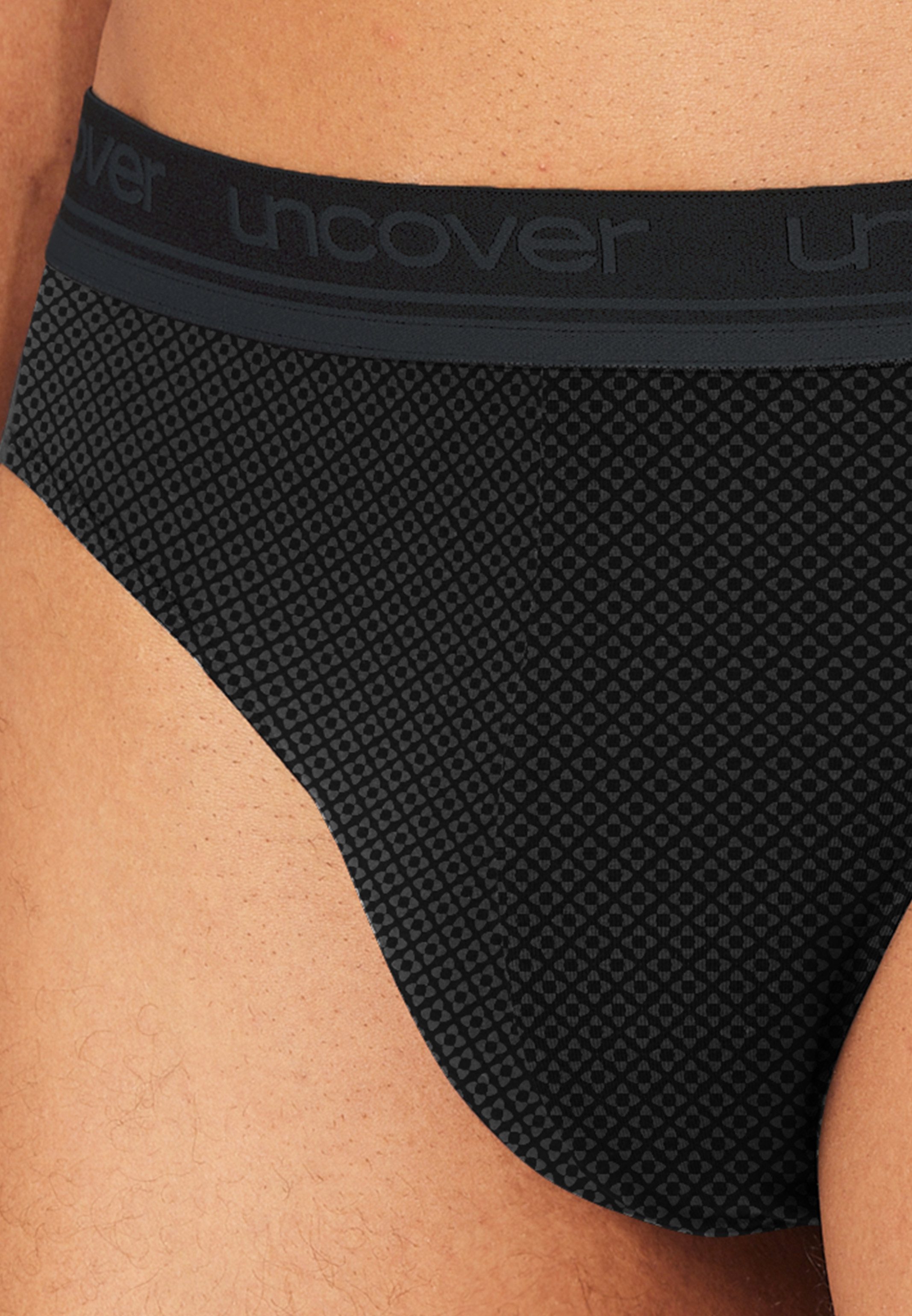 uncover by SCHIESSER Slip 6er Pack Cotton (Spar-Set, 6-St) Rio Slip / Unterhose - Baumwolle - ohne Eingriff - Atmungsaktiv