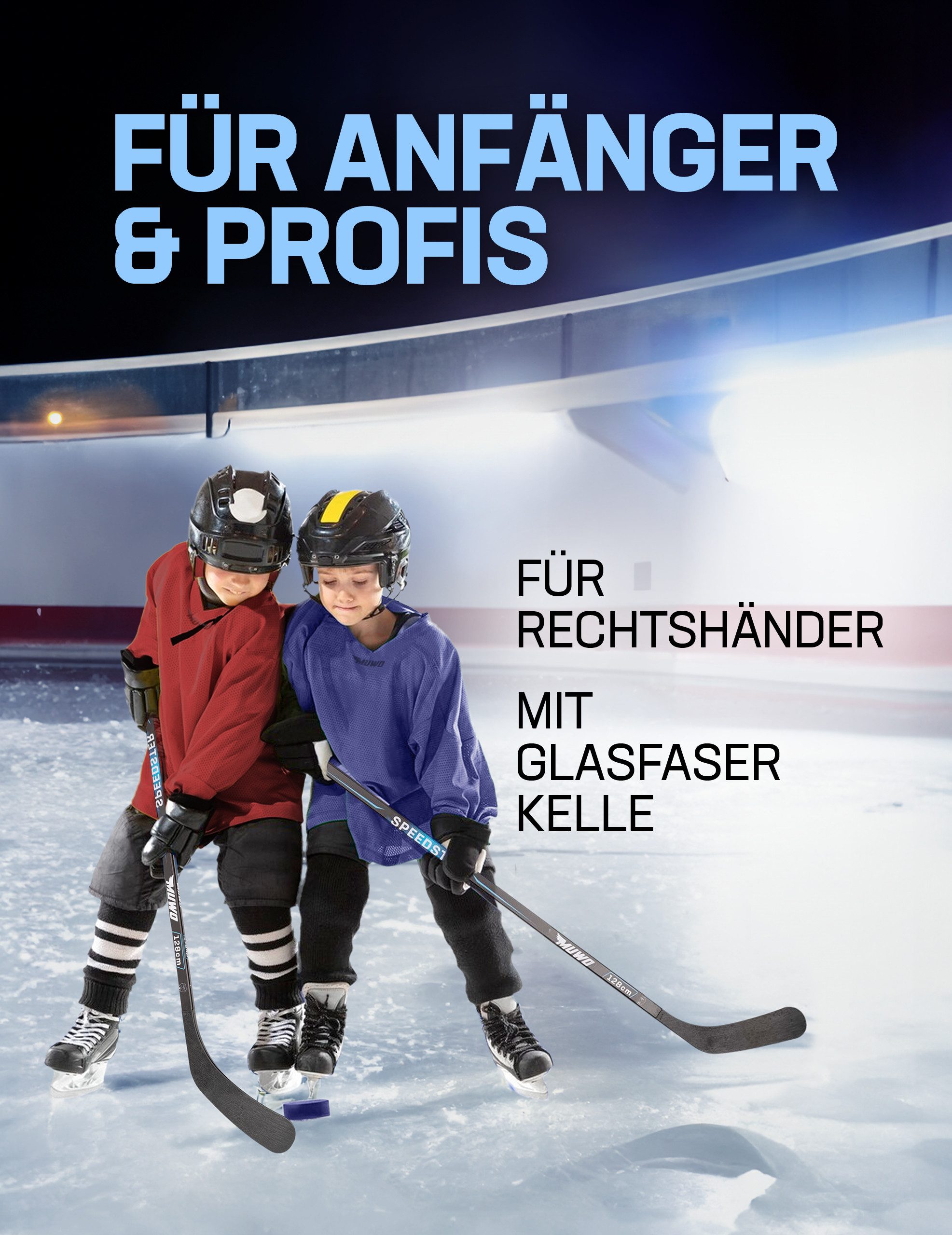 MUWO Eishockeyschläger MUWO "Racer" Jugendliche Eishockeyschläger