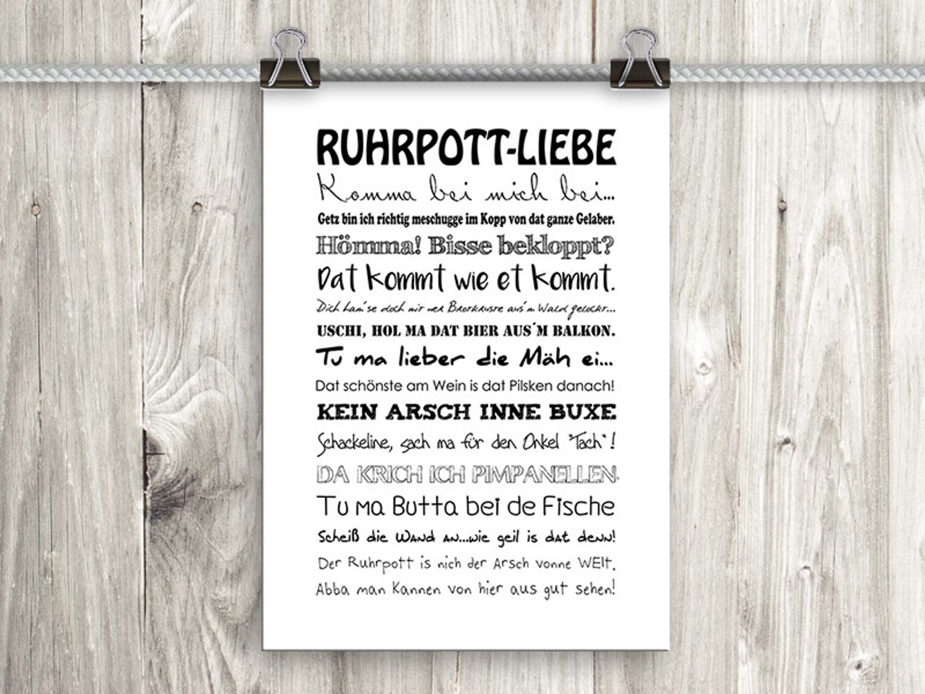 artissimo Poster Poster mit Spruch DinA4 Bild Wandbild Sprüche Text