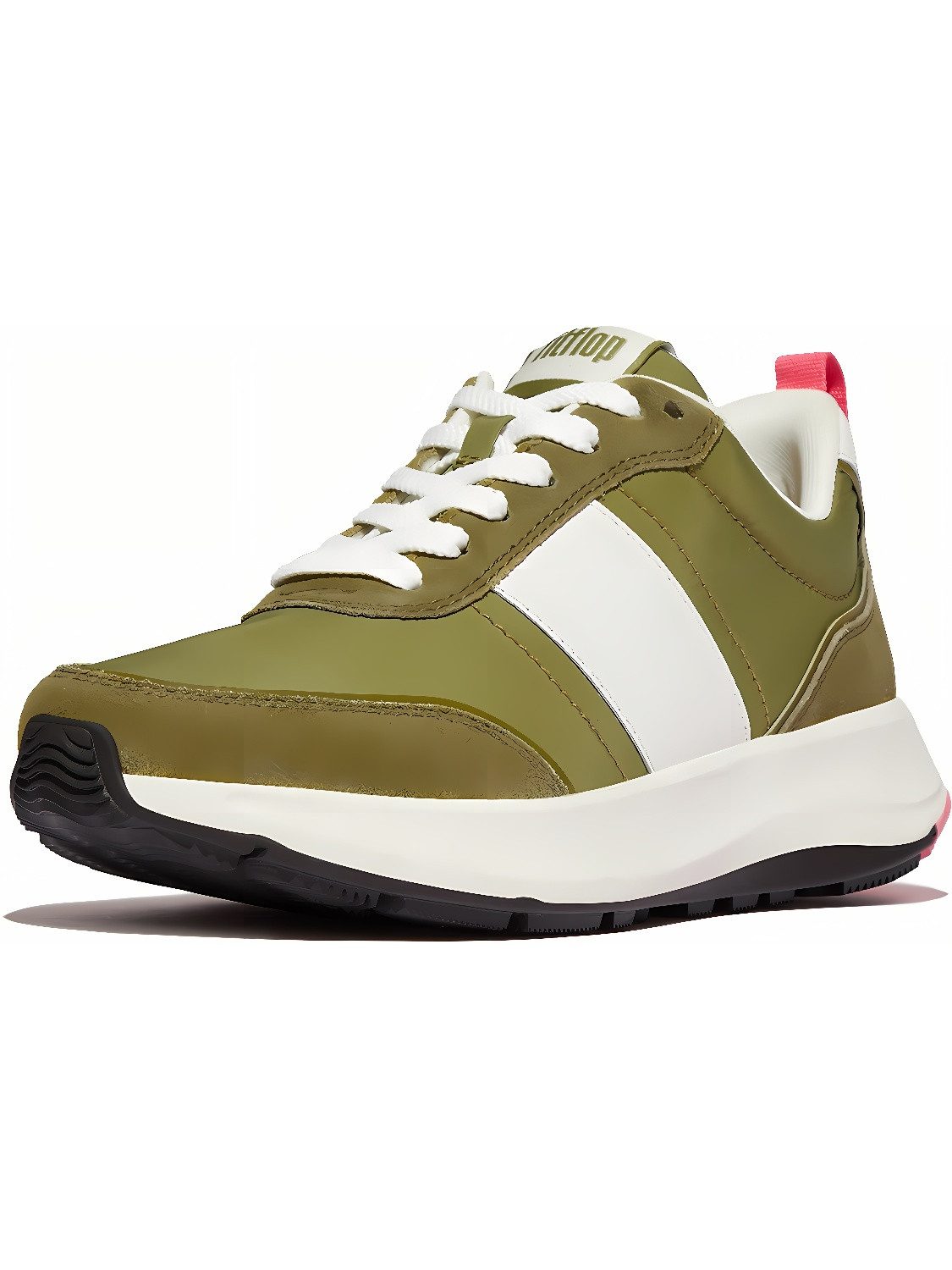 F-Mode Flow Sneaker - Nylon & Suede Mix Sneaker