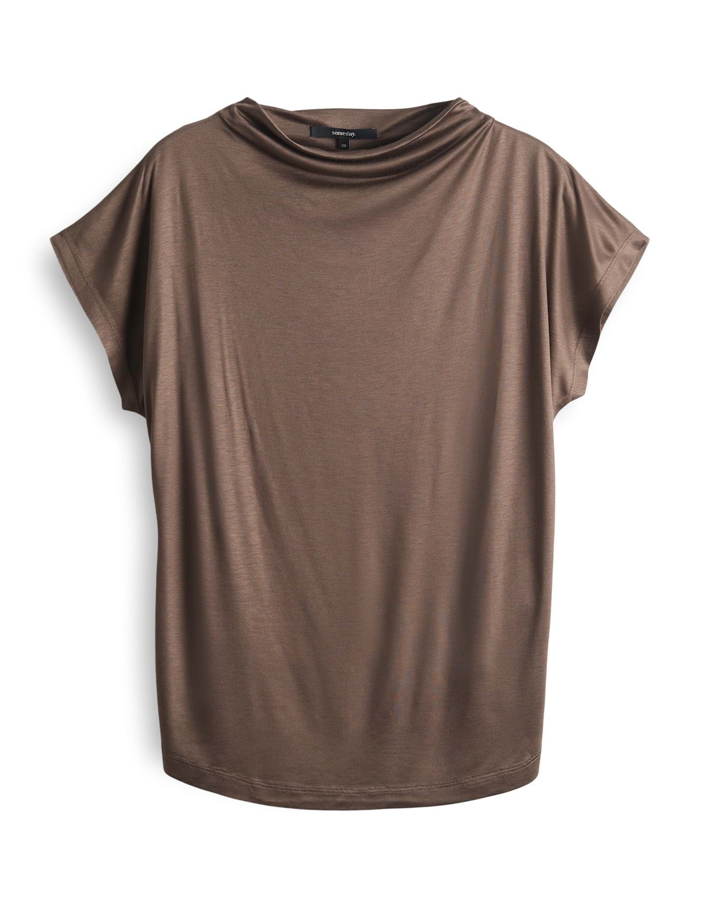 someday Kurzarmshirt KISANIE Regular aus schimmernder ECOVERO™ Viskose günstig online kaufen