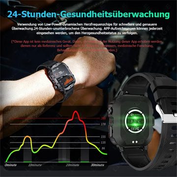 Bifurcation Sportliche multifunktionale Herzfrequenz-Erkennungs-Smartwatch Smartwatch