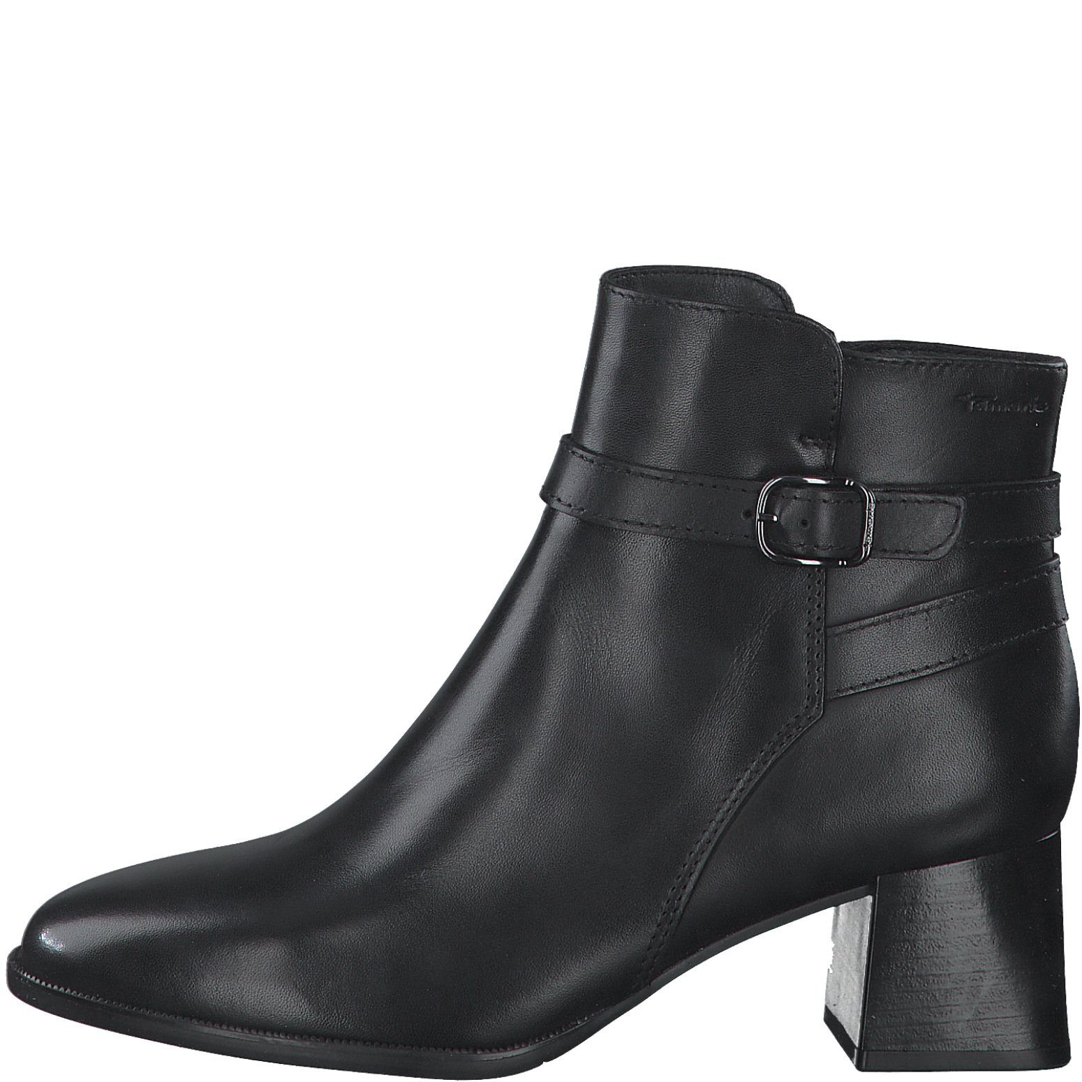 Tamaris Elegante Stiefelette Schwarz Stiefelette Echtes Leder