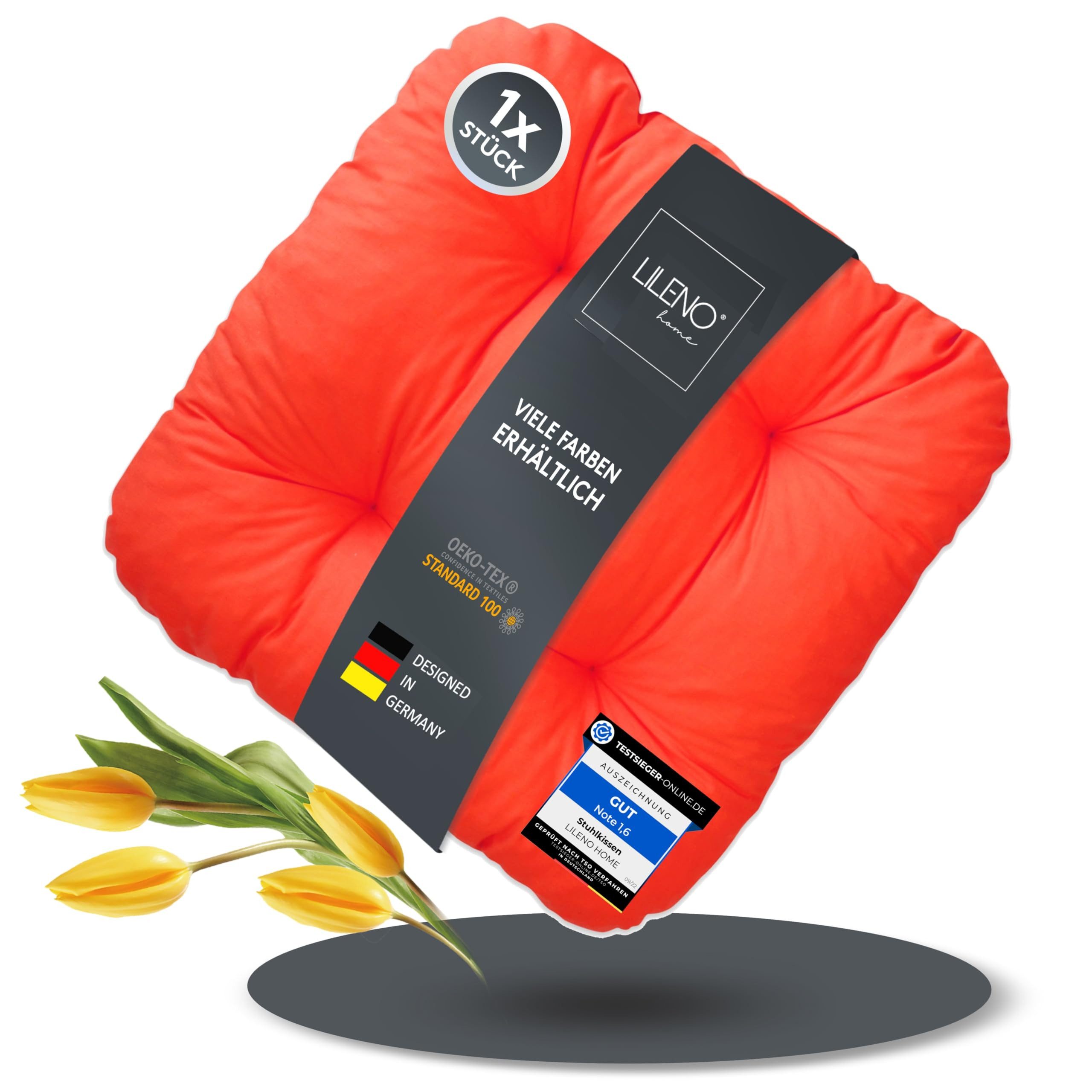 LILENO HOME Stuhlkissen Sitzkissen für Gartenstuhl, günstig online kaufen