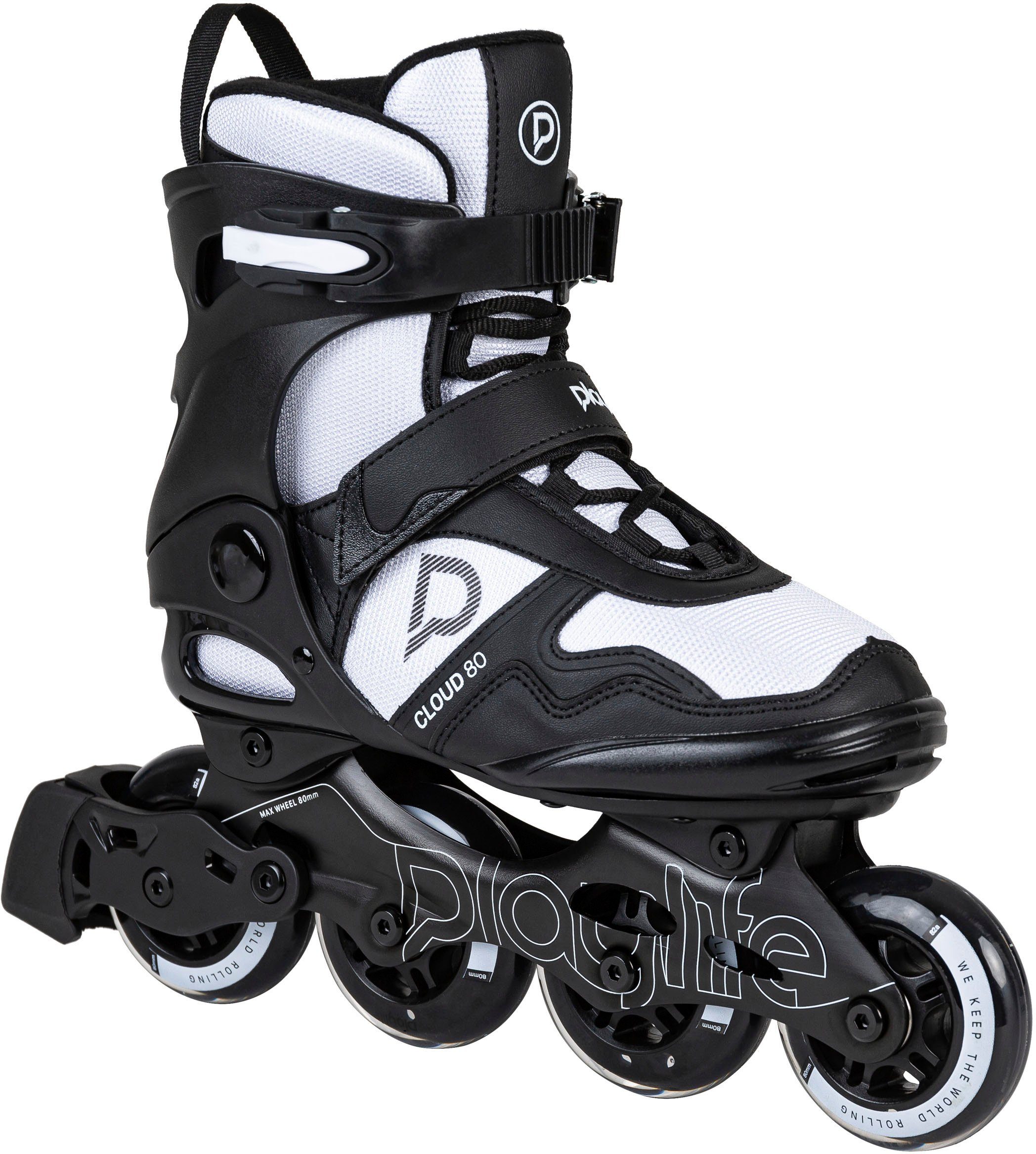 Playlife Inlineskates Cloud Black/White 84
