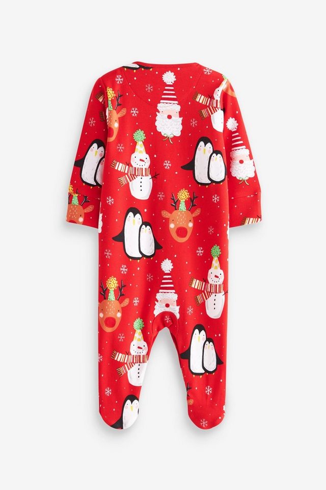 Next Schlafoverall Baby-Schlafanzug Weihnachten (1-tlg), Aktuelles Design  aus England
