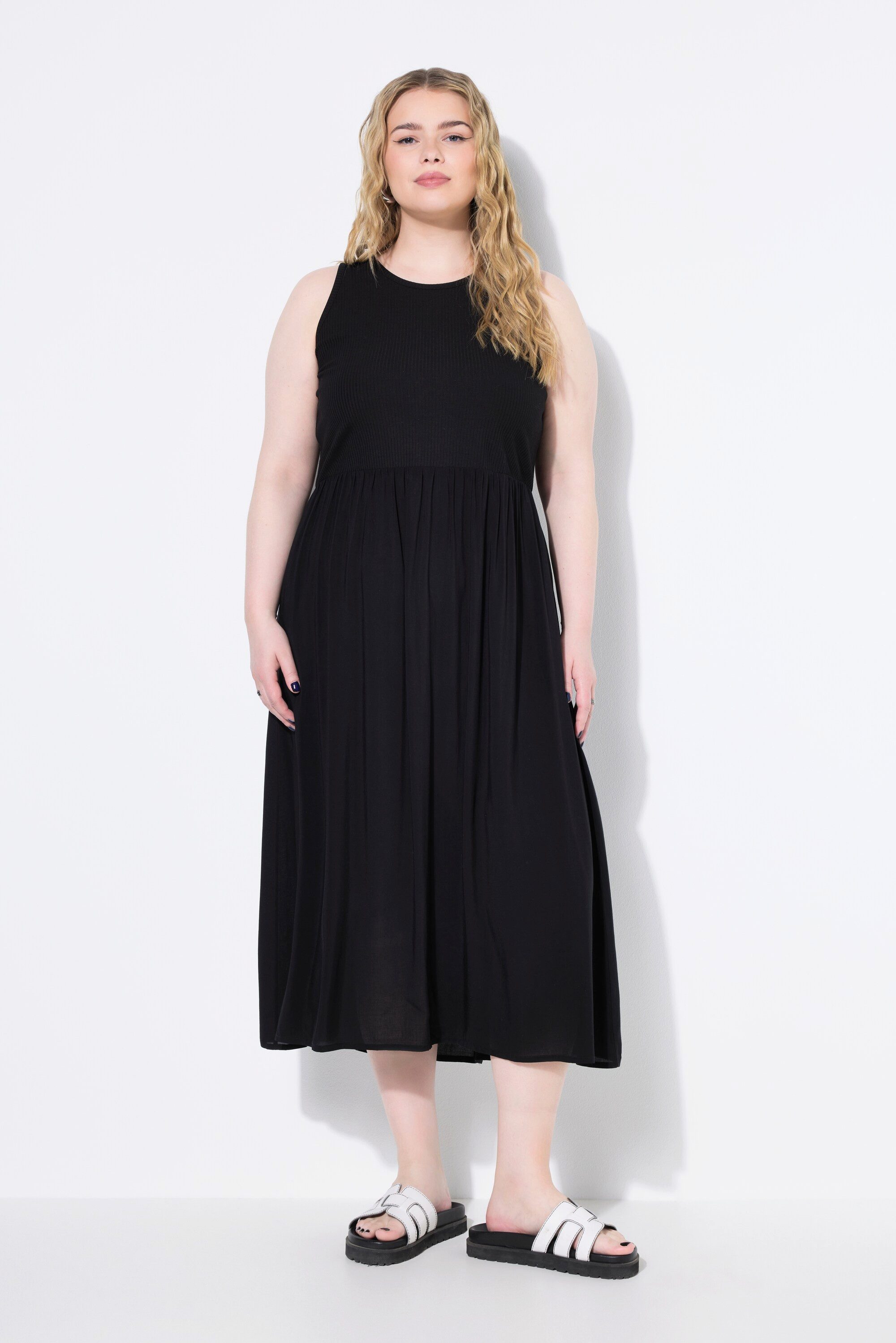 Studio Untold Midikleid Maxikleid A-Line Patchoptik günstig online kaufen