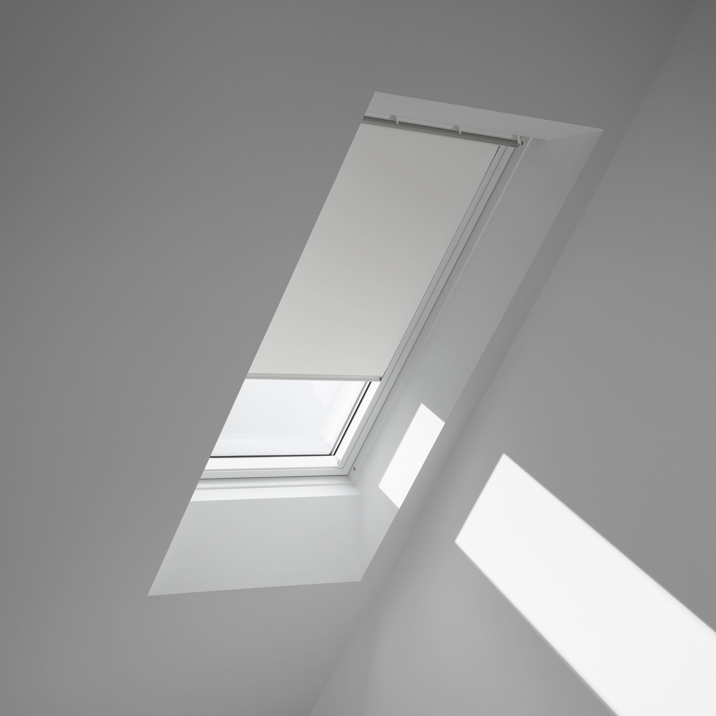 wichtig Verdunklungsrollo DKL PK04 1025SWL, VELUX, in Click!«, Führungsschienen, verdunkelnd, & VELUX weiß »Pick