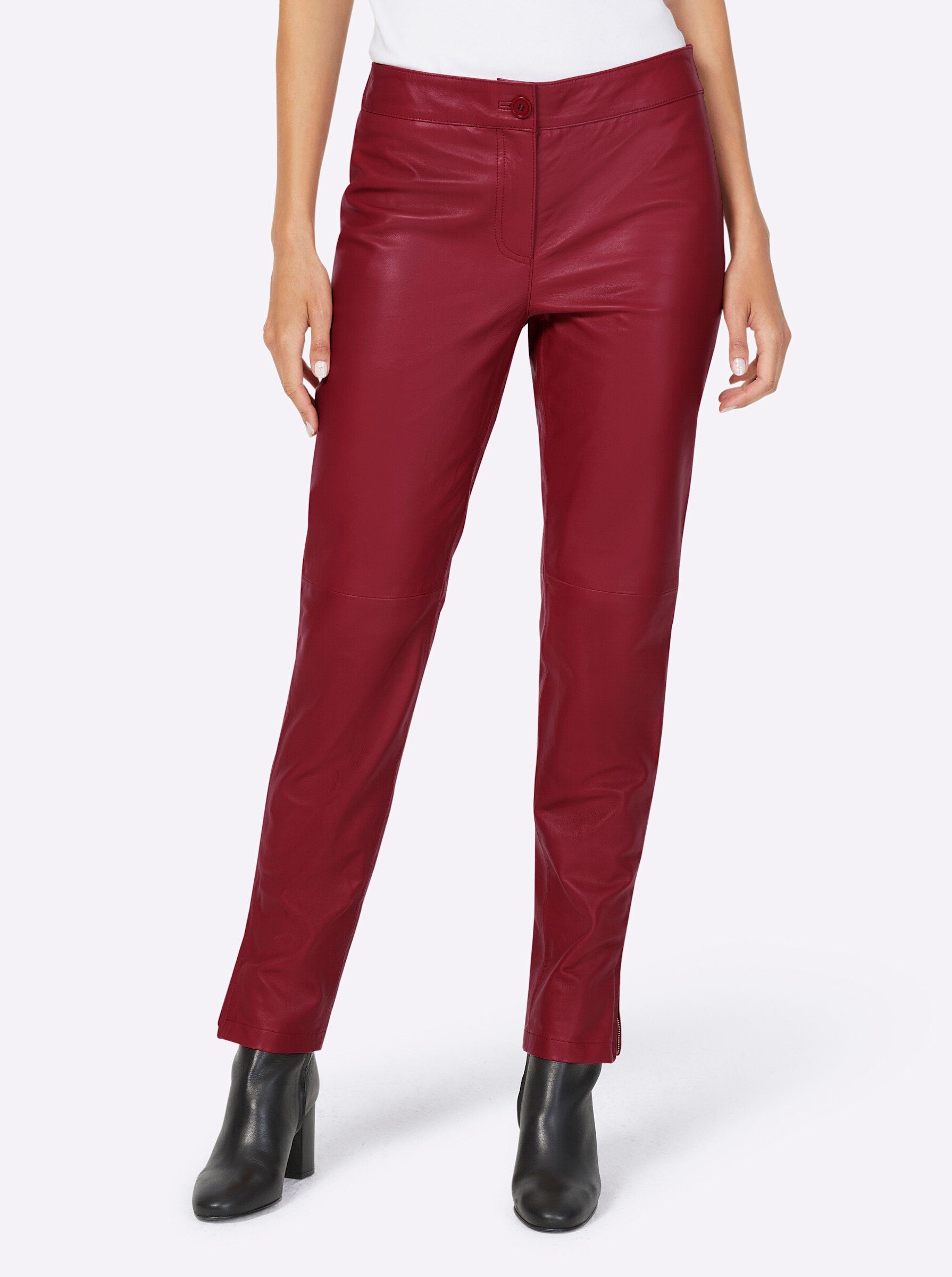 heine Jerseyhose Lederhose Innenbeinlänge ca. 74 günstig online kaufen