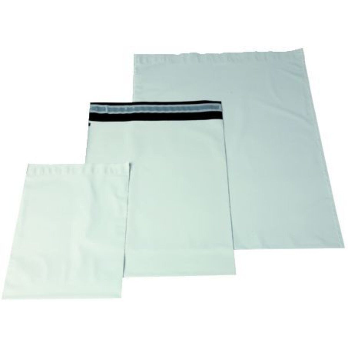 Versandtasche Folienversandtasche - 175 x 255 mm 100 Stück weiß.