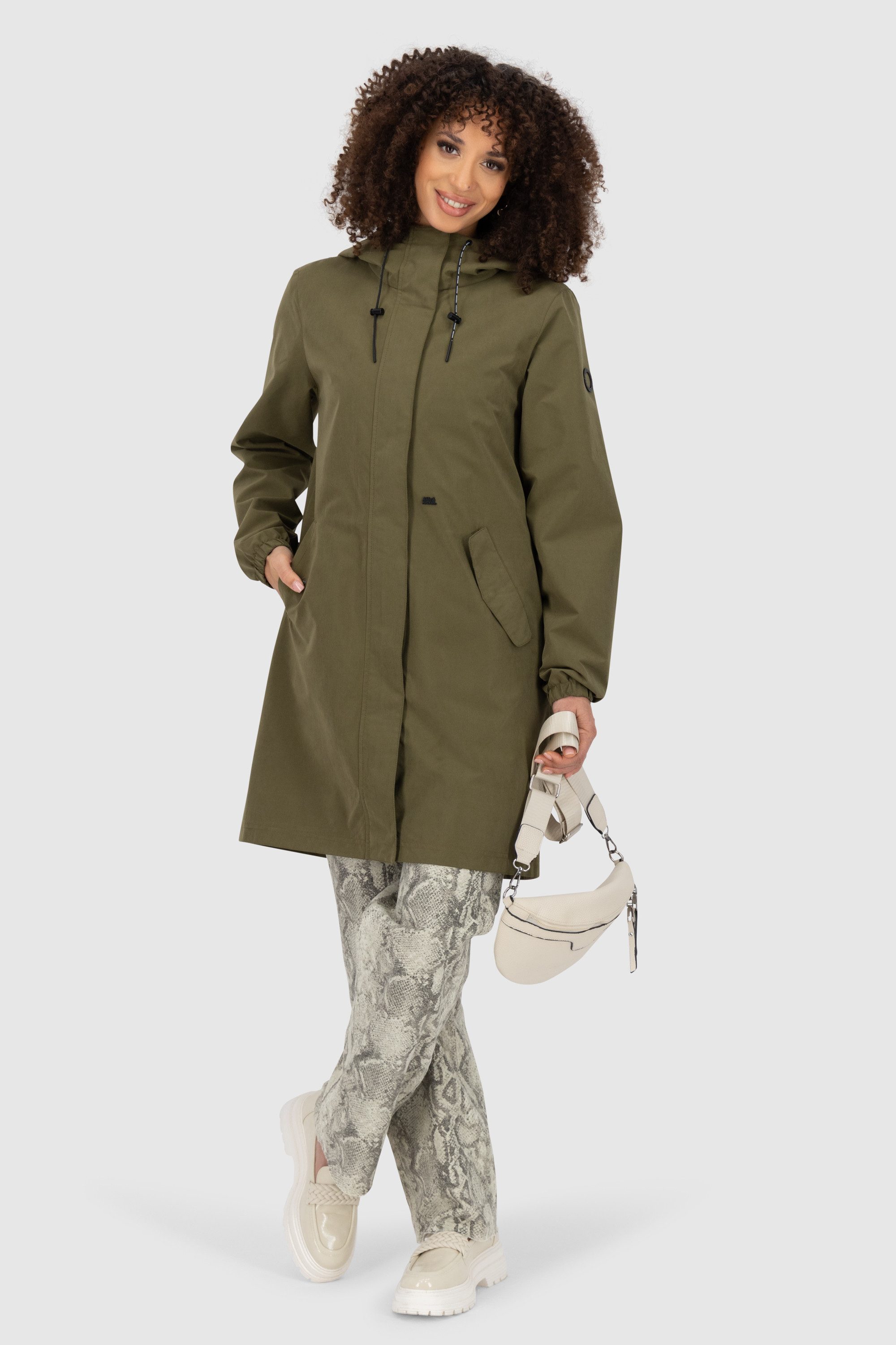 Alife & Kickin Parka FrizziAKA mit Kapuze und Klappentaschen