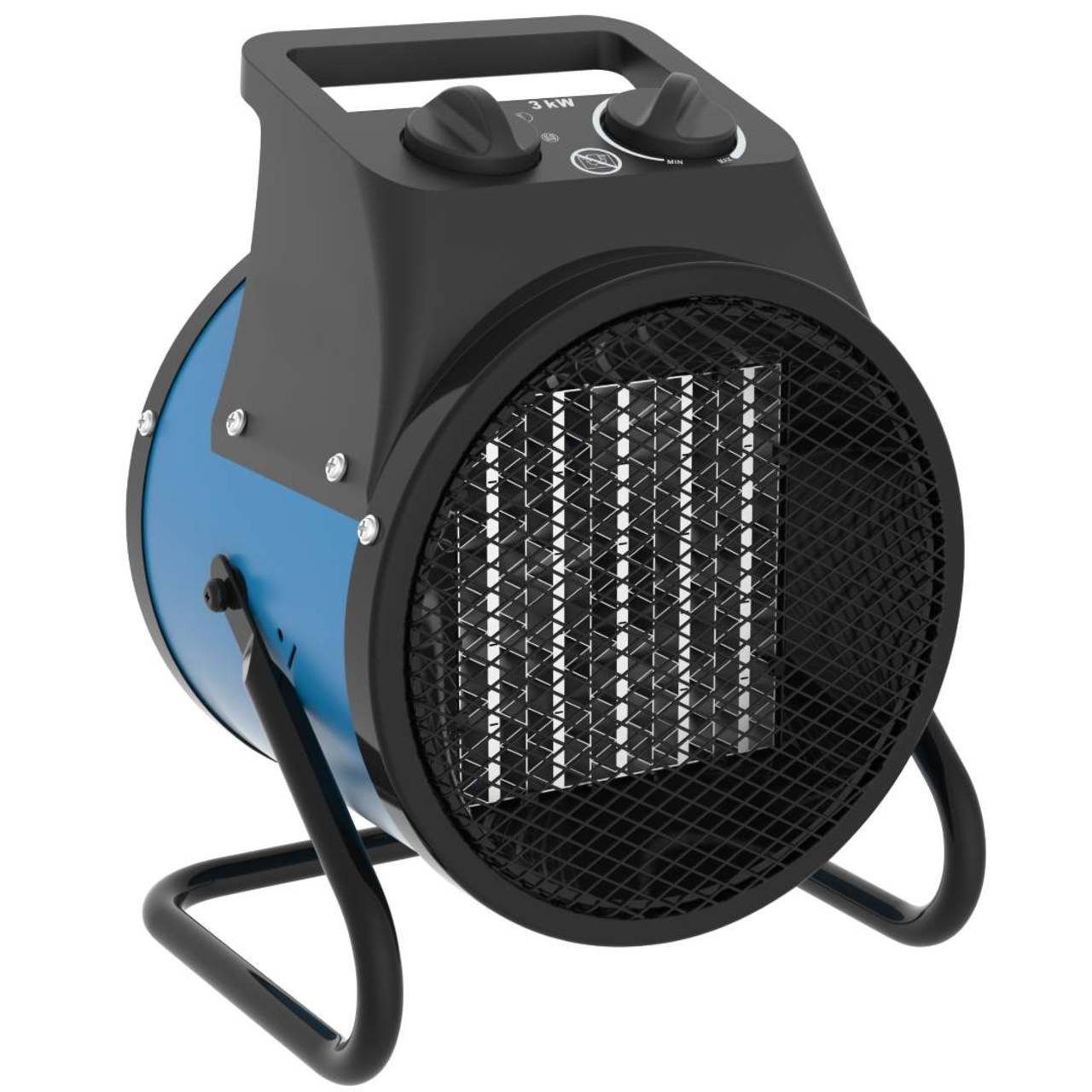 Güde Heizlüfter GEH 3000 P, 3000 W, Thermostat, Überhitzungsschutz, Tragegr günstig online kaufen