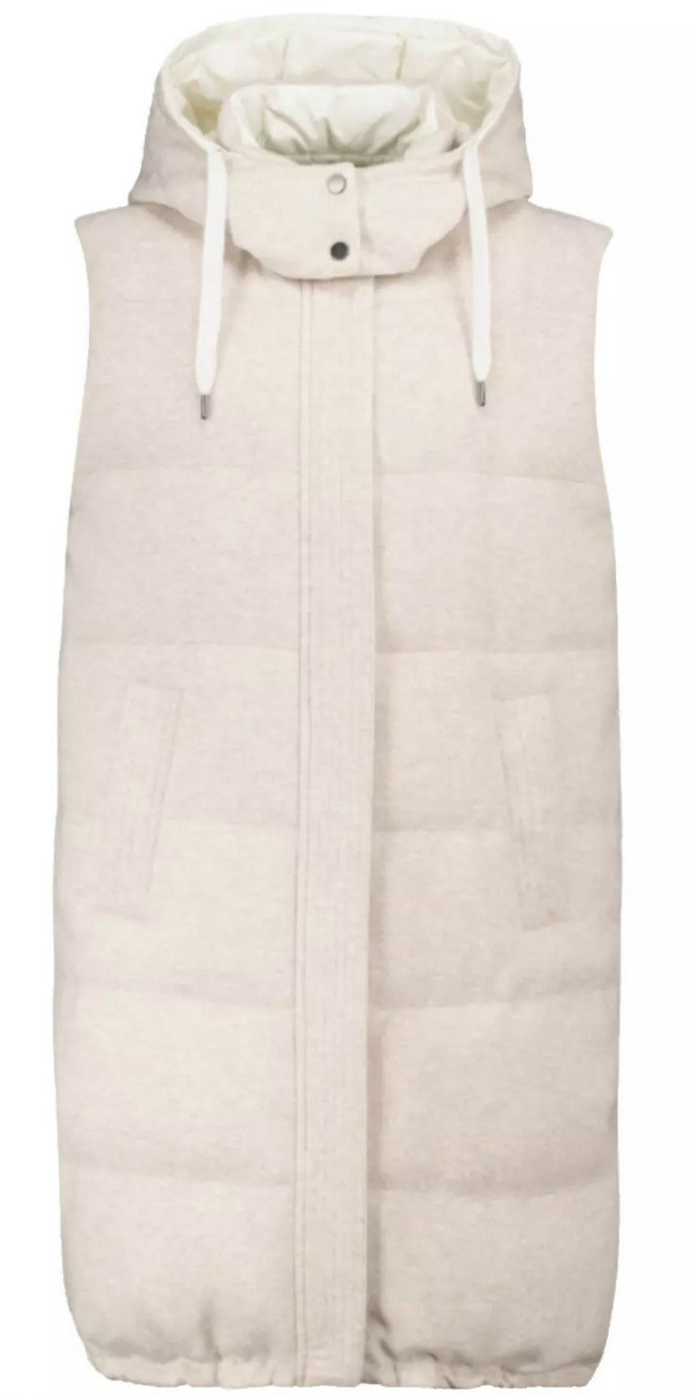 BRUNELLO CUCINELLI Wendejacke Daunenjacke Wendeweste aus Kaschmir wendbares Design Kaschmir-Seite und der gesteppten Daunenseite