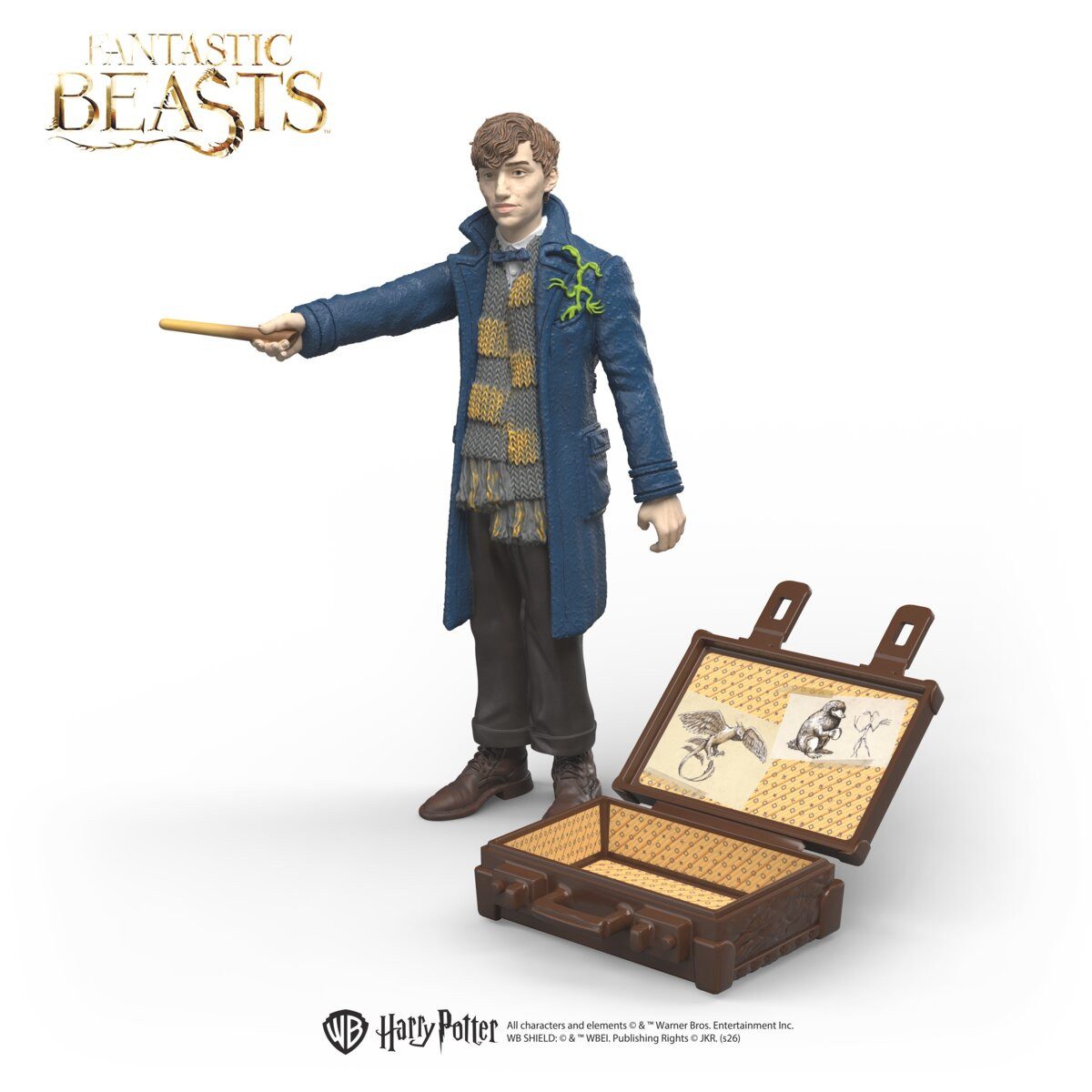 Schleich® Spielfigur HARRY POTTER™, Newt Scamander™ & Pickett (42743), (2-tlg)