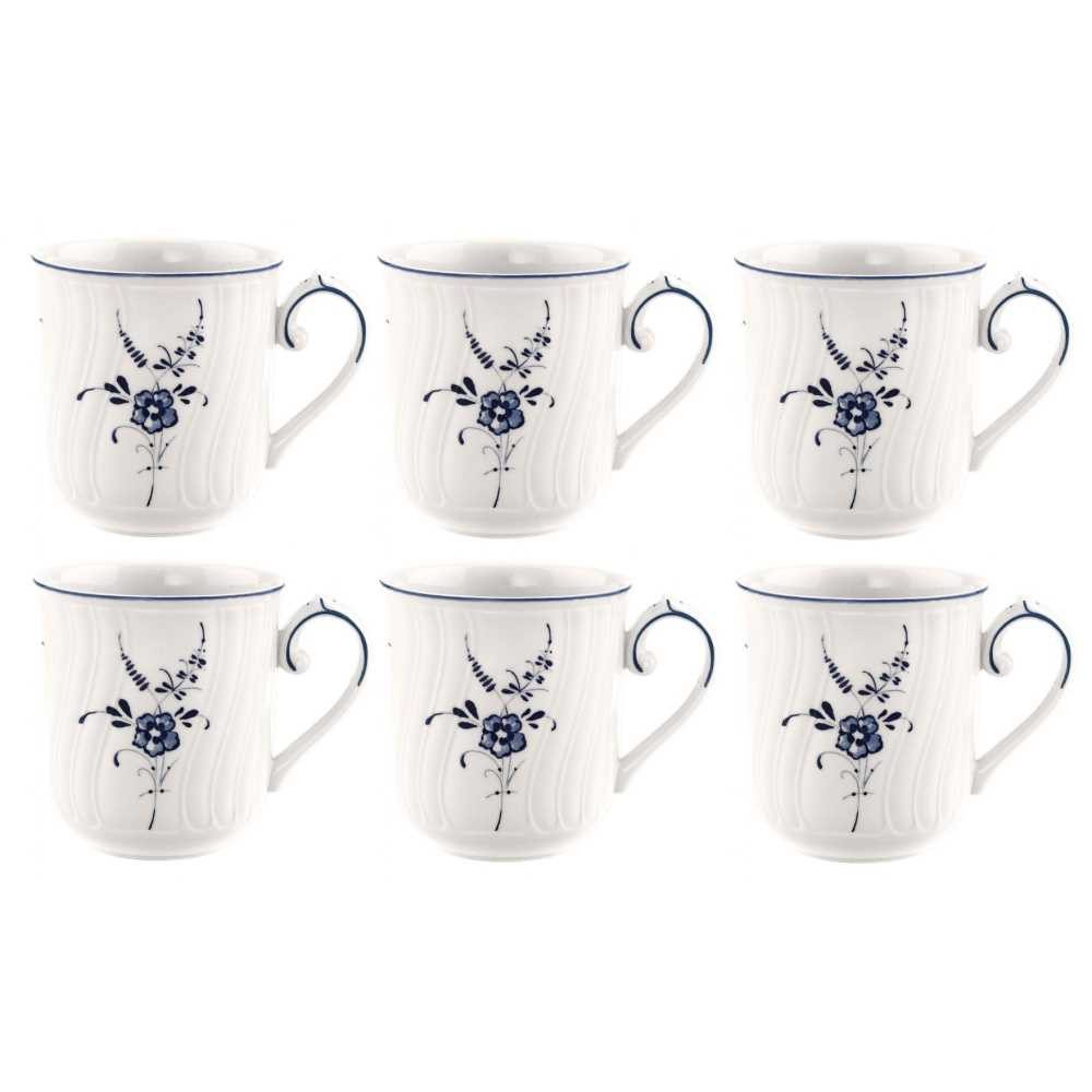Villeroy & Boch Tasse Vieux Luxembourg, Porzellan, Spülmaschinengeeignet