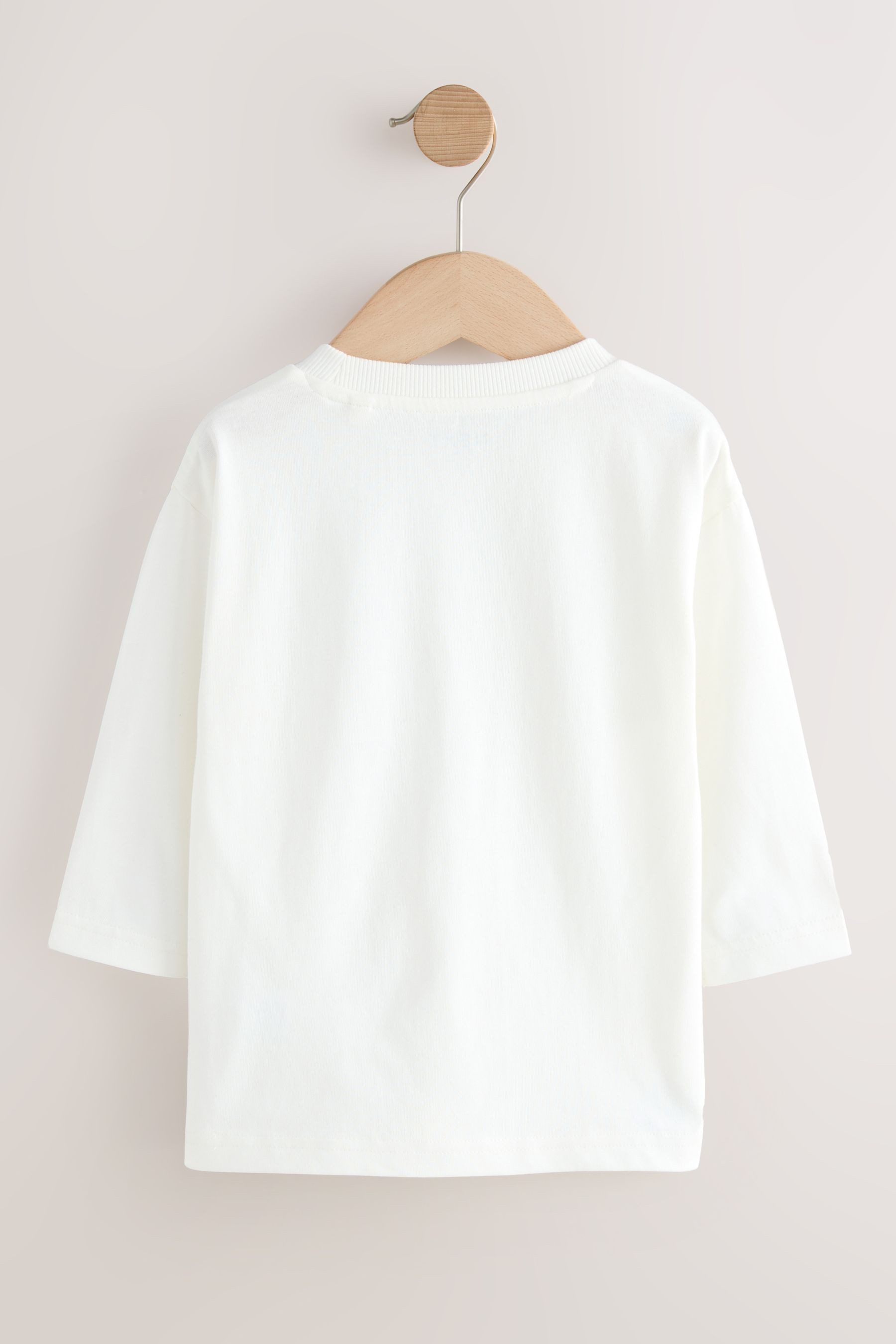 Next Langarmshirt Langärmeliges Shirt mit Applikation günstig online kaufen