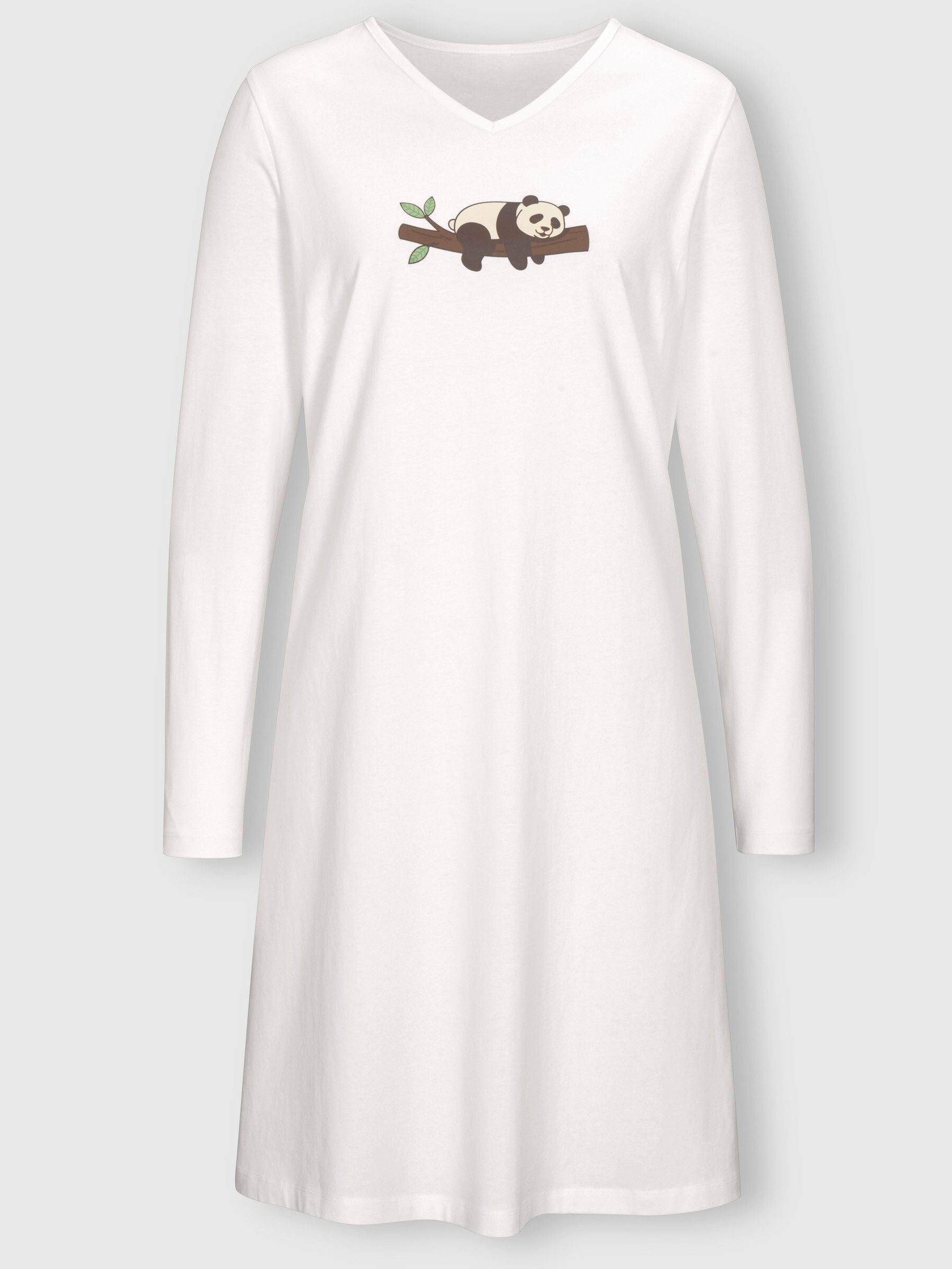 Sieh an! Nachthemd Nachthemd Langarm . (2-tlg)