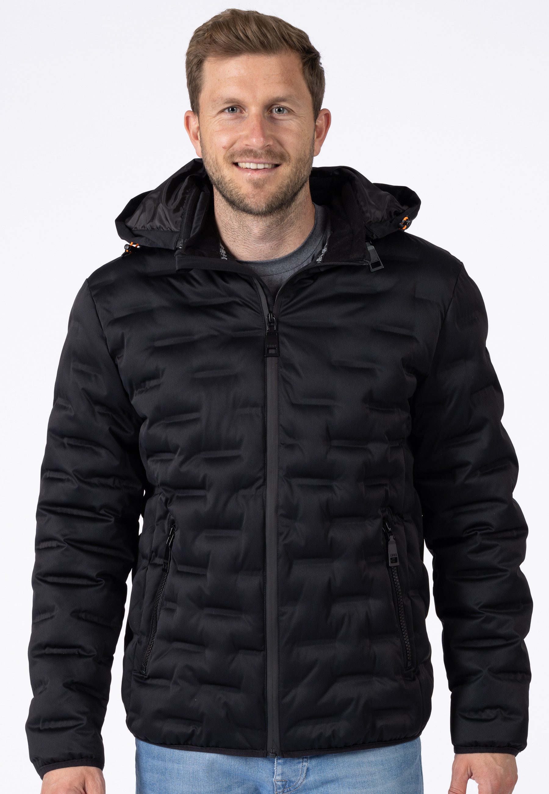 LPO Skijacke CASSIUS MEN OS Basisjacket mit abnehmbarer Kapuze und auch in großen Größen erhältlich