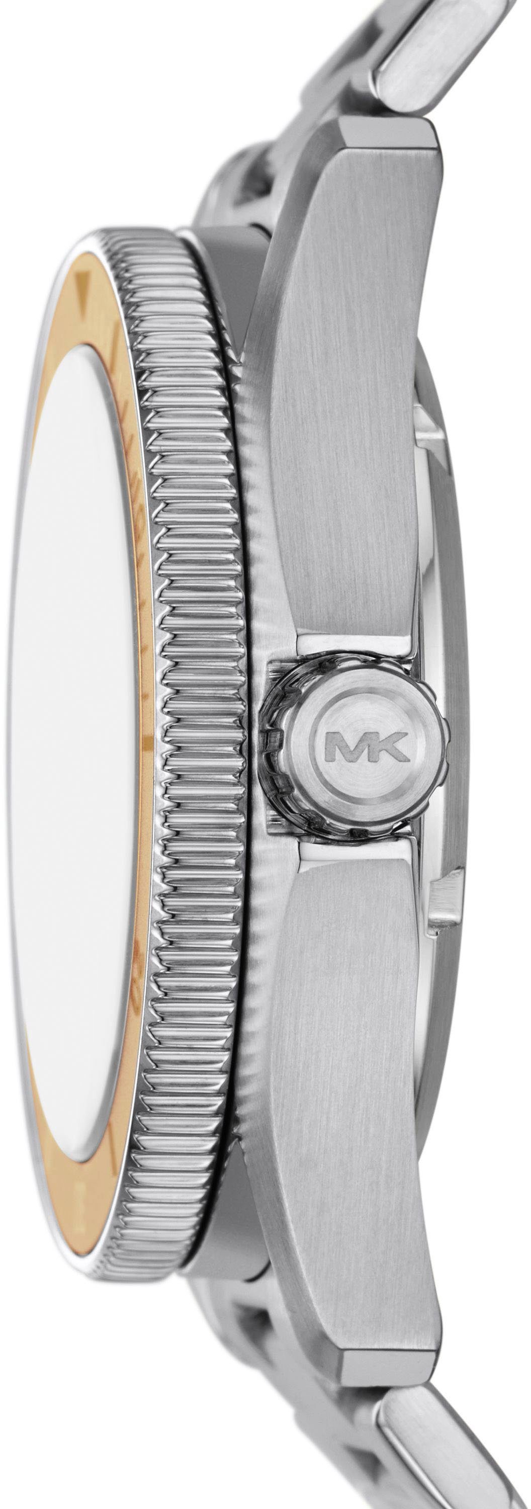MICHAEL KORS Quarzuhr MARITIME MK9161, Armbanduhr, Damenuhr, Herrenuhr, Edelstahlarmband, analog