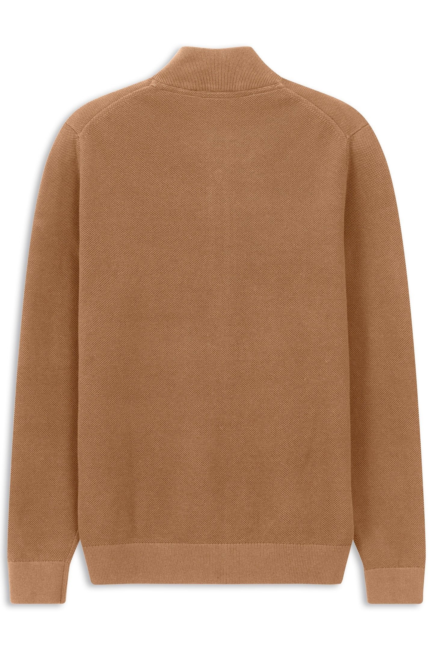 bugatti Strickjacke Basic Essential mit Reißverschluss