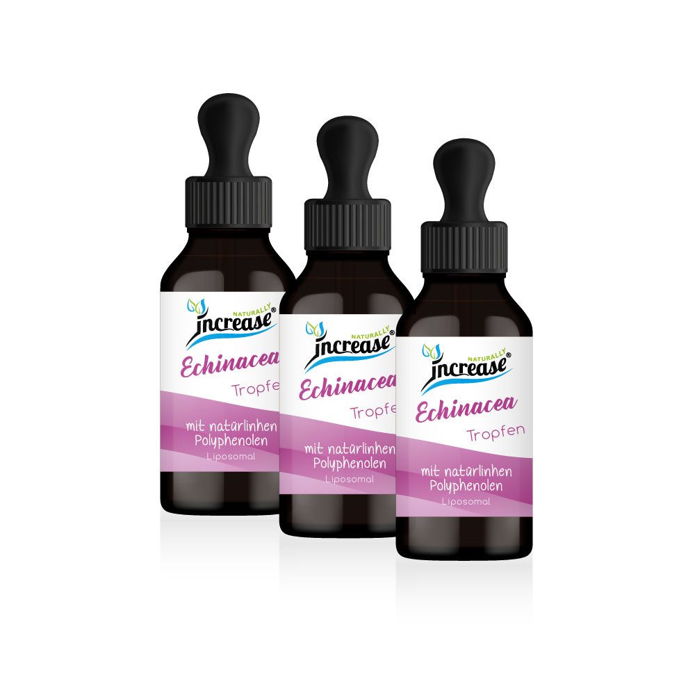 increase NATURALLY Nimm 3, zahl 2 Liposomales Echinacea 2000mg pro Tag Tropfen, 180 ml