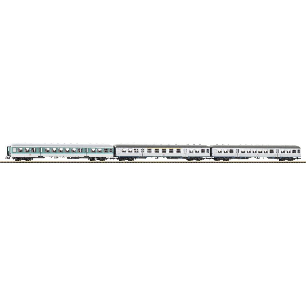 PIKO Personenwagen PIKO 40656 N 3er Set Personenwagen Silberling DB AG V