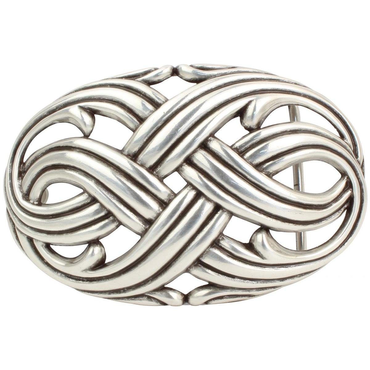 BELTINGER Gürtelschnalle Aversa 4,0 cm - Buckle Wechselschließe Gürtelschließe 40mm - Gürtel bi (1-St)