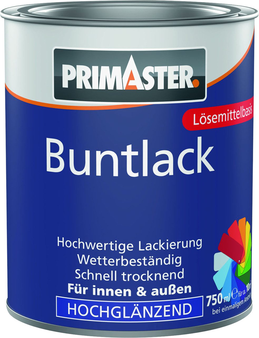 Primaster Acryl-Buntlack Primaster Buntlack 750 ml moosgrün hochglänzend