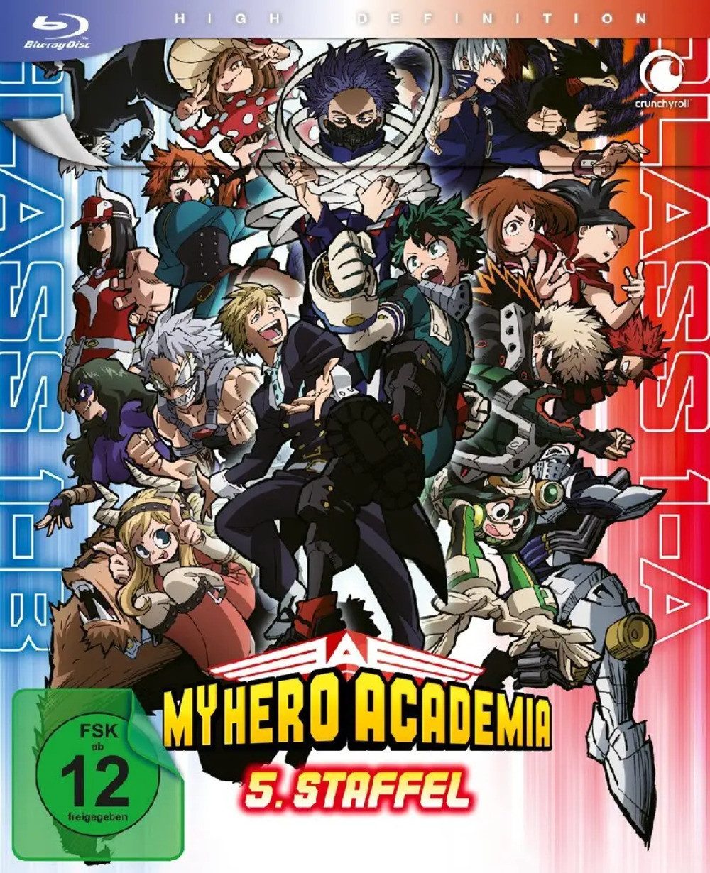 Blu-ray My Hero Academia. Staffel.5.1, 1 Blu-ray mit Sammelschuber (Limited...