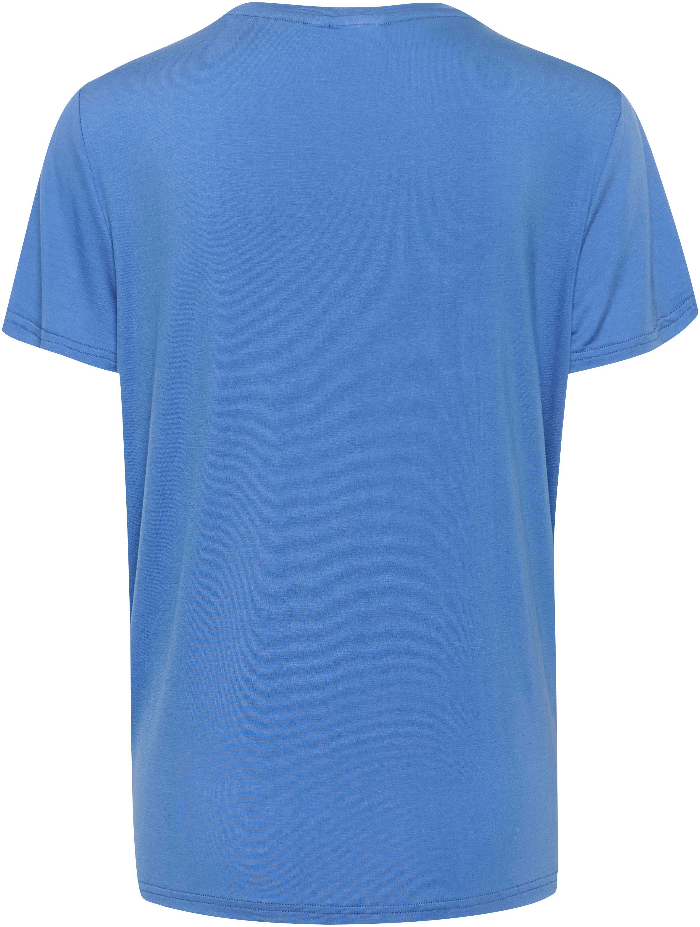 Saint Tropez Dutch T-Shirt Kurzarmshirt V-N Blue AdeliaSZ
