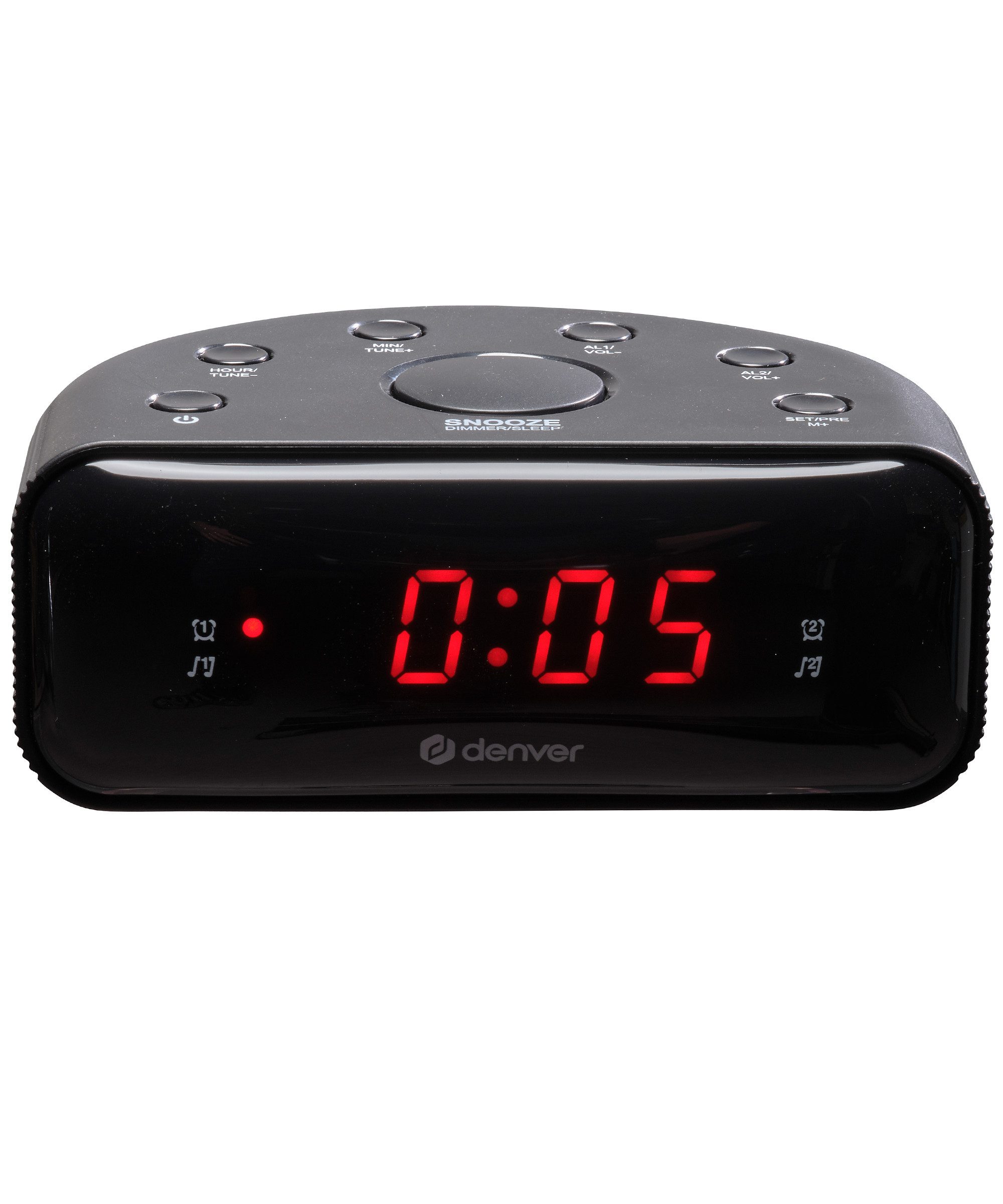 Denver Radiowecker CR-430 10 FM-Speicher, Wecken per Radio oder Buzzer, 10 günstig online kaufen