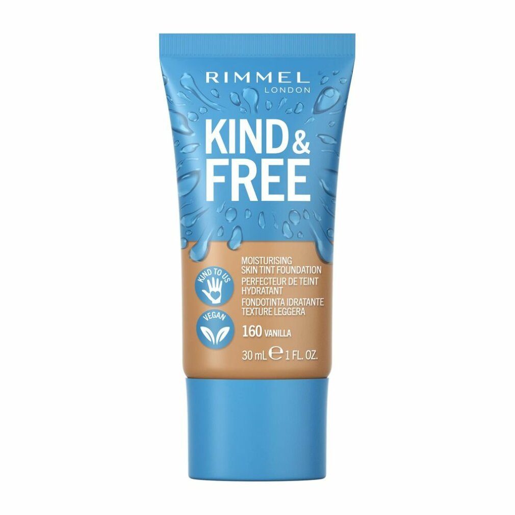 Rimmel London Foundation Kind y Free Tint Foundation 160-Vanilla