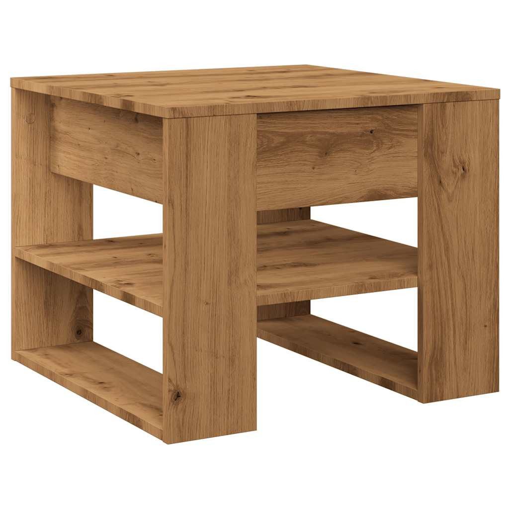 vidaXL Couchtisch Couchtisch Artisan-Eiche 55,5x55x45 cm günstig online kaufen