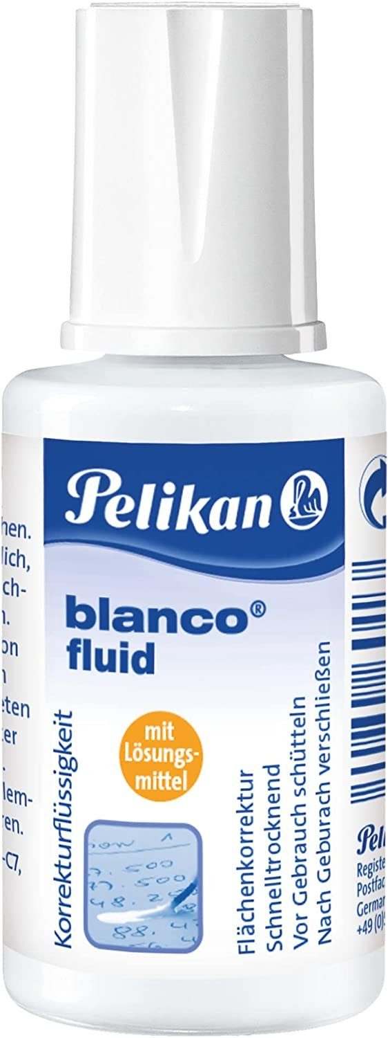 Pelikan Kugelschreiber Pelikan 300834 Korrekturflüssigkeit blanco weiß Inhalt: 20 ml