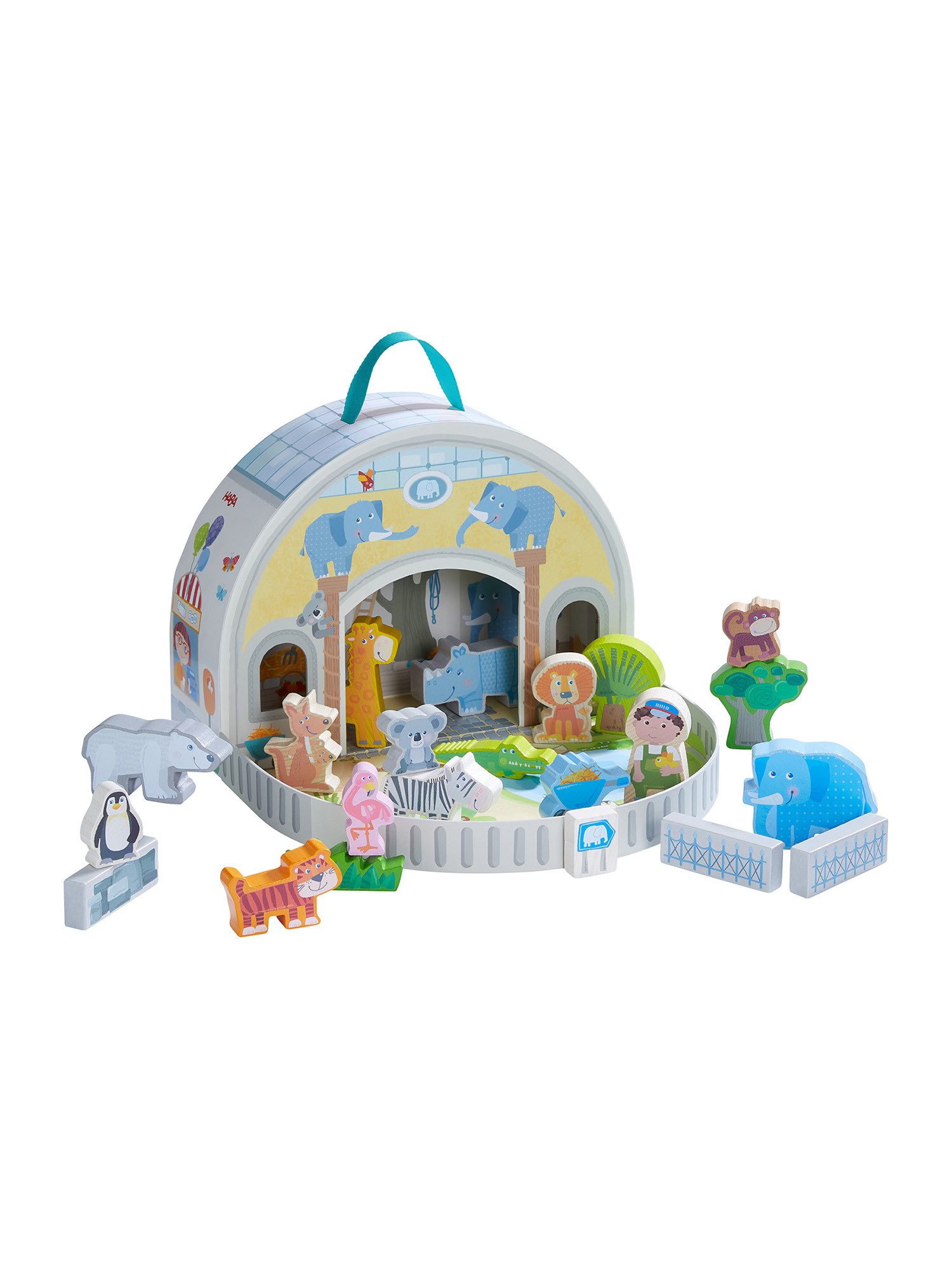 Haba Puppenhaus Spielwelt Zoo, unisex neutral günstig online kaufen