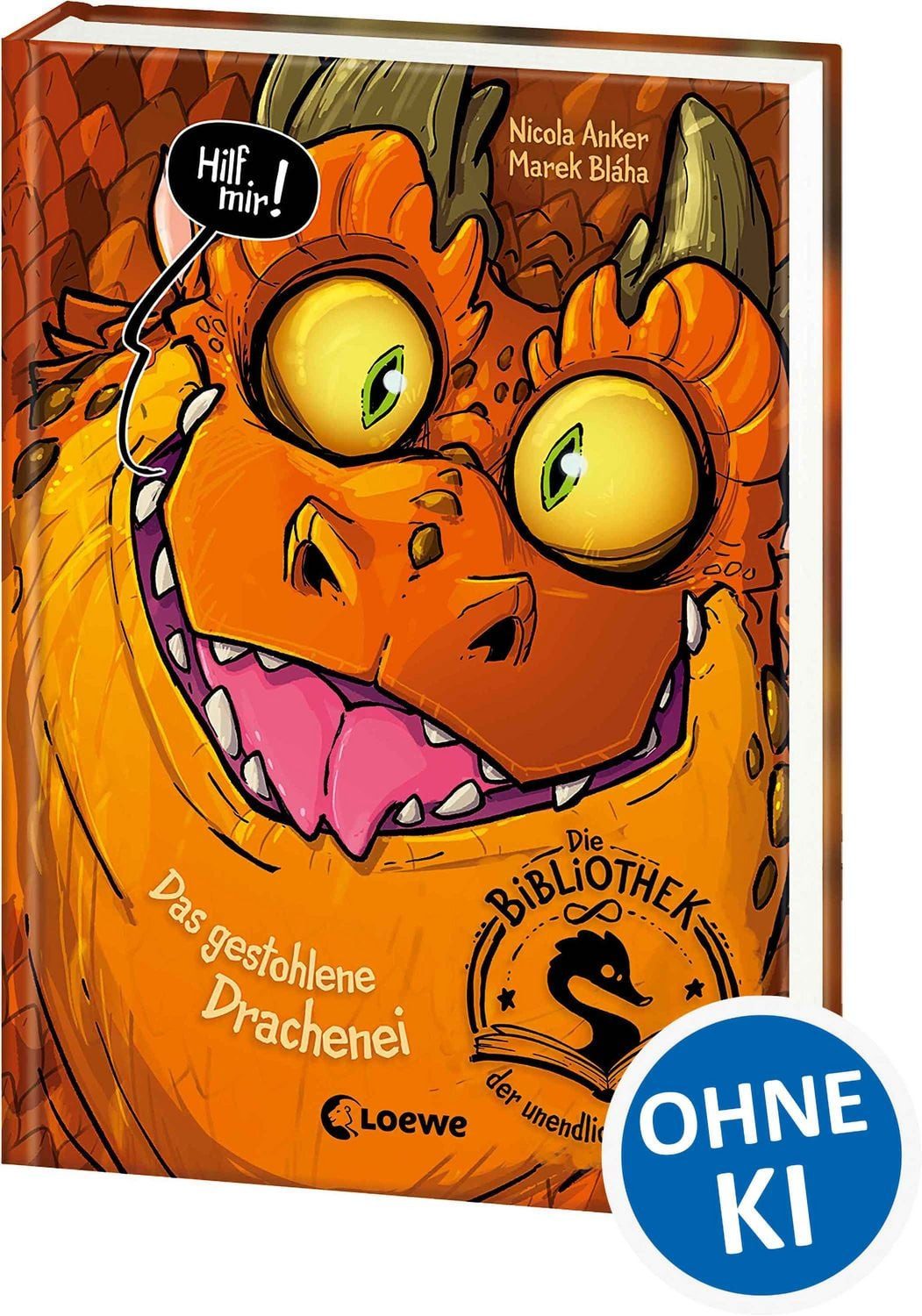 Die Bibliothek der unendlichen Abenteuer (Band 1) - Das gestohlene Dra / Nicola Anker