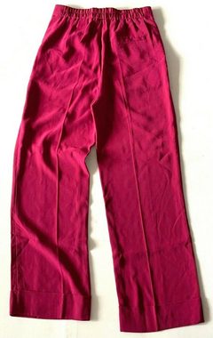 Bootcuthose Twinset Damen Hosen, TWINSET PANTALONE IN TRIPLA GEORGETTE, Rosa Viskosemischung