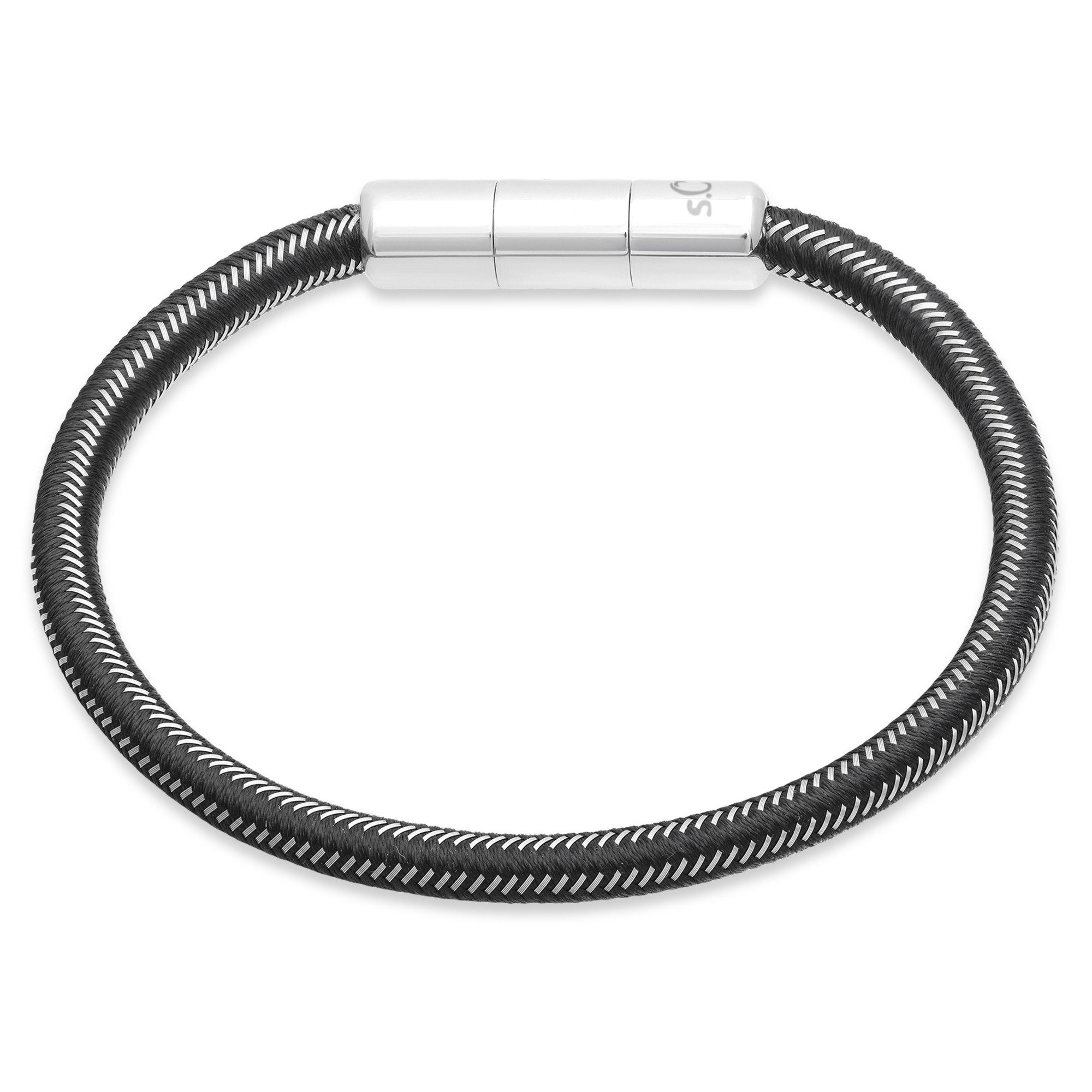 s.Oliver Armband Braided Band Edelstahl