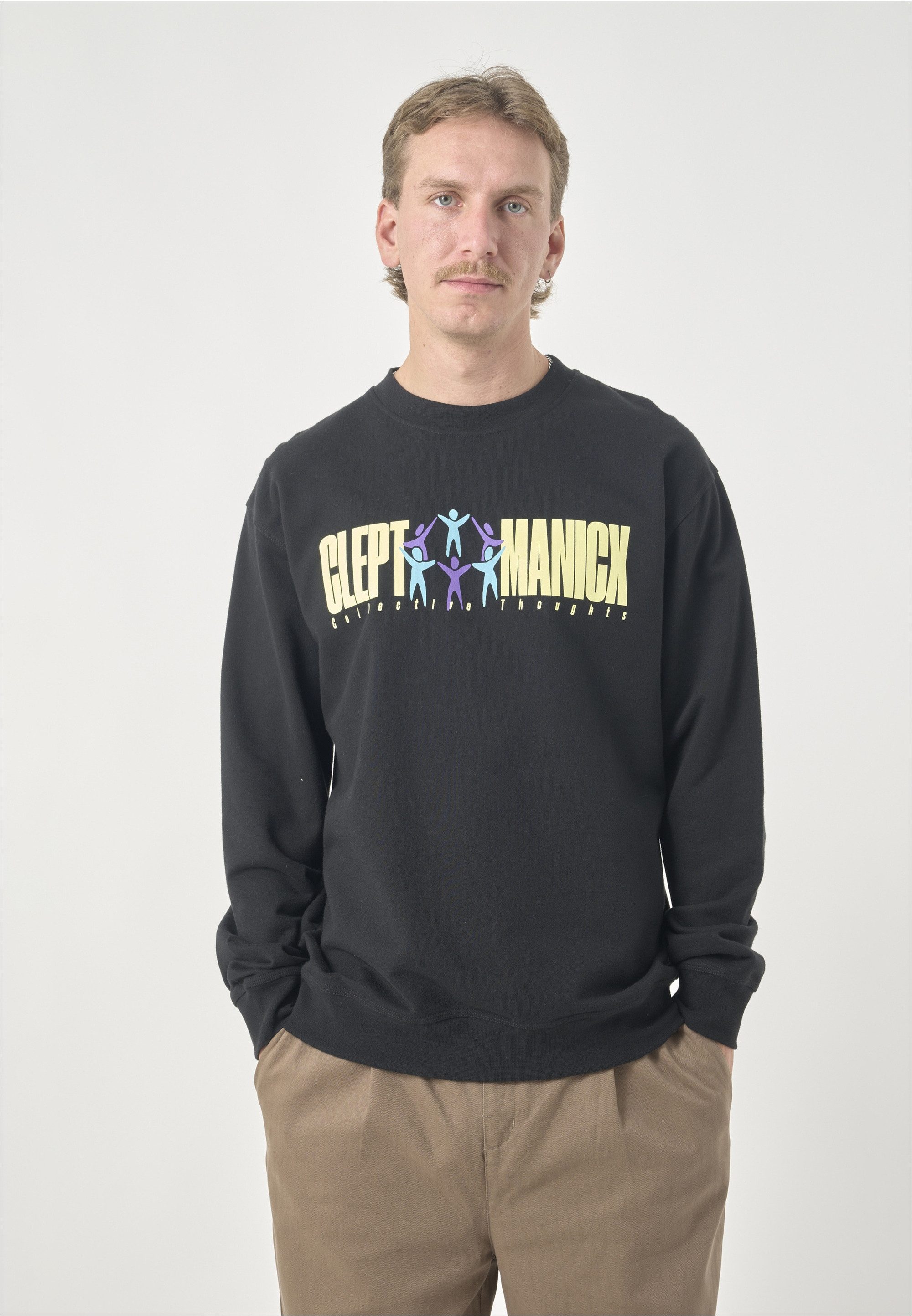 Cleptomanicx Sweatshirt Classic Crewneck Gathering im zeitlosen Design