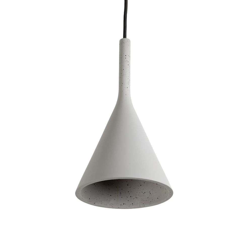 famlights Pendelleuchte Betonpendelleuchte Gerrit in Grau E27 max. 40W – Bild 3 von 5