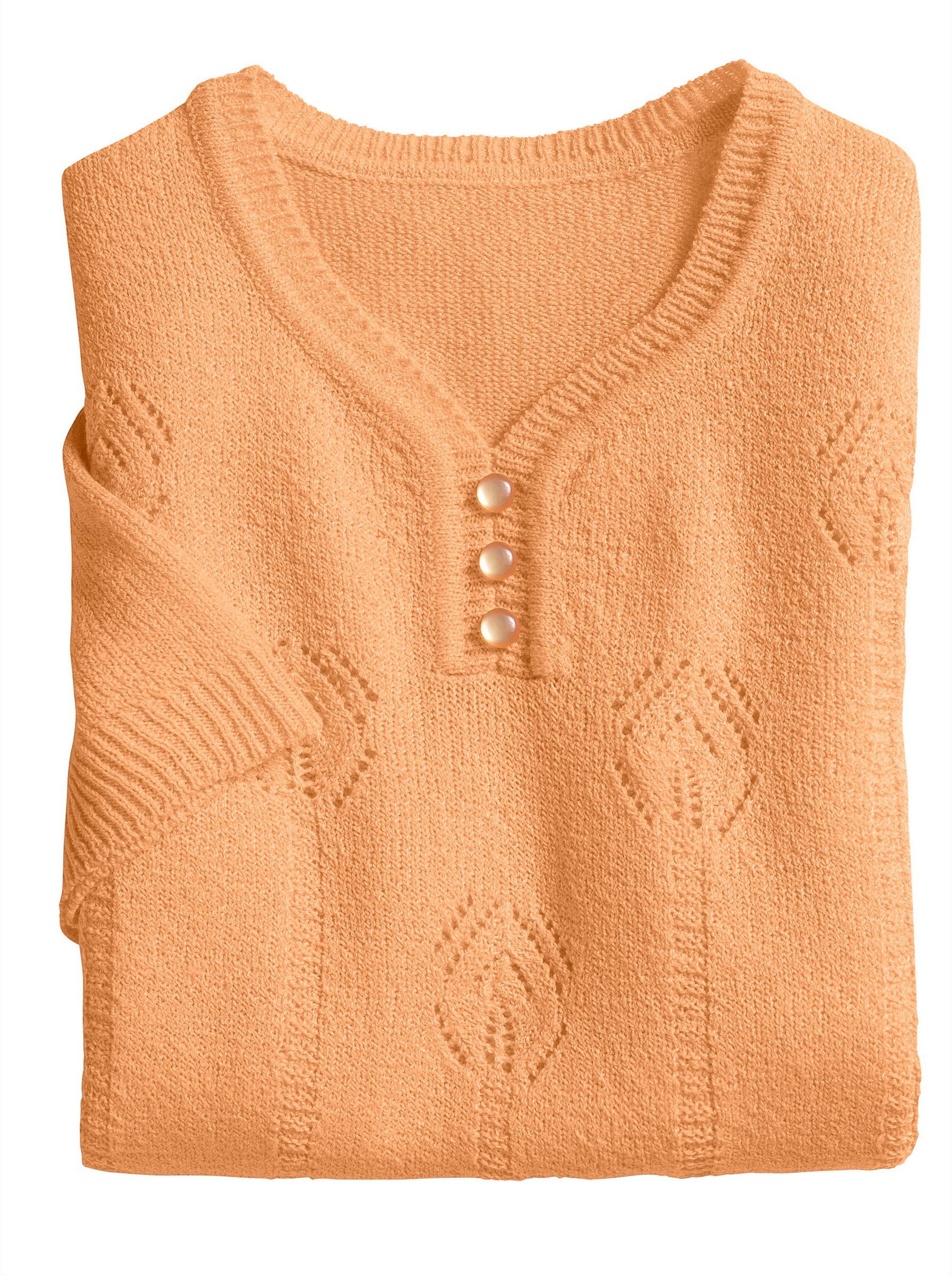 Witt Strickpullover V-Ausschnitt-Pullover günstig online kaufen