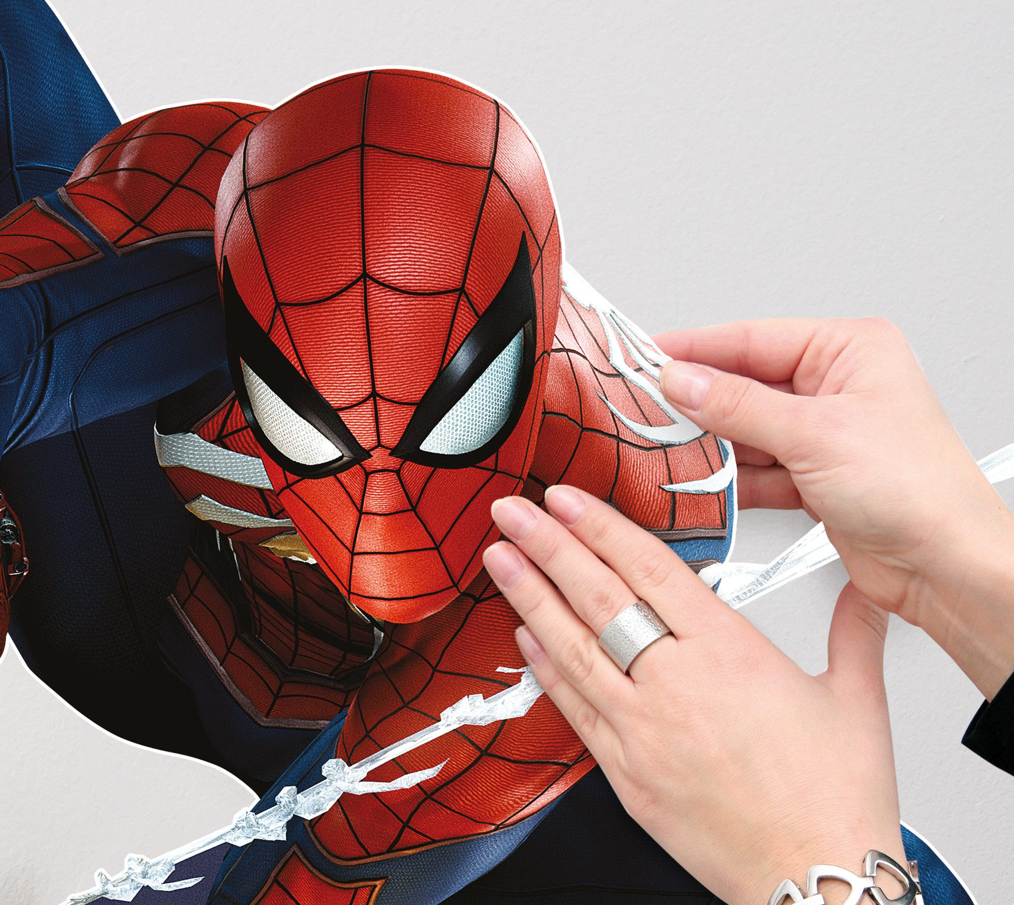 Komar Wandtattoo Marvel Spider-Man Night (1 St), Künstler: Disney, 50 x 70 cm (Breite x Höhe) - Kinderzimmer, Wandsticker